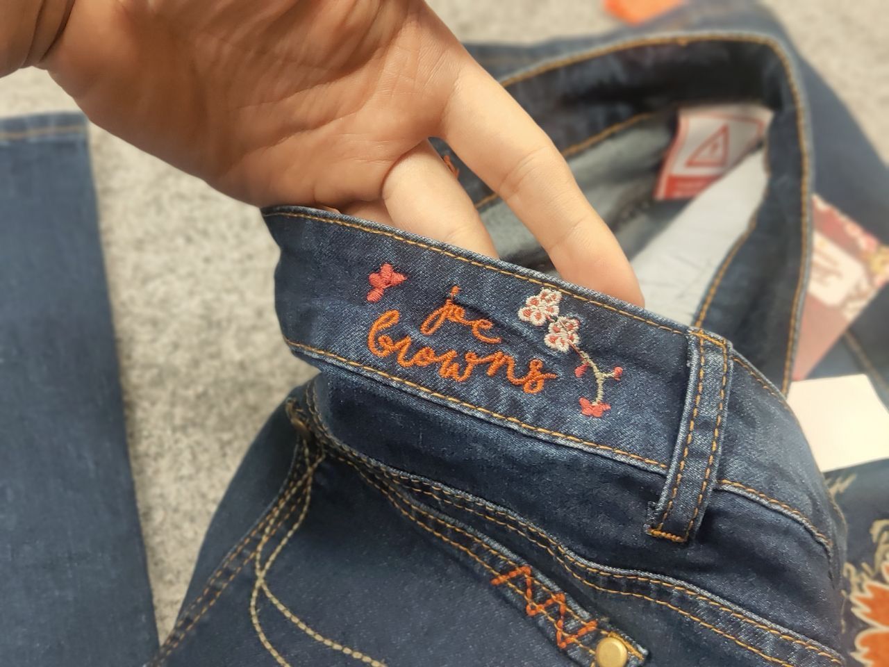 Le Grande Bleu (L.G.B.) Vintage Joe Brown Flared Y2K Jeans hysteric glamour Style Size 30" / US 8 / IT 44 - 9 Thumbnail