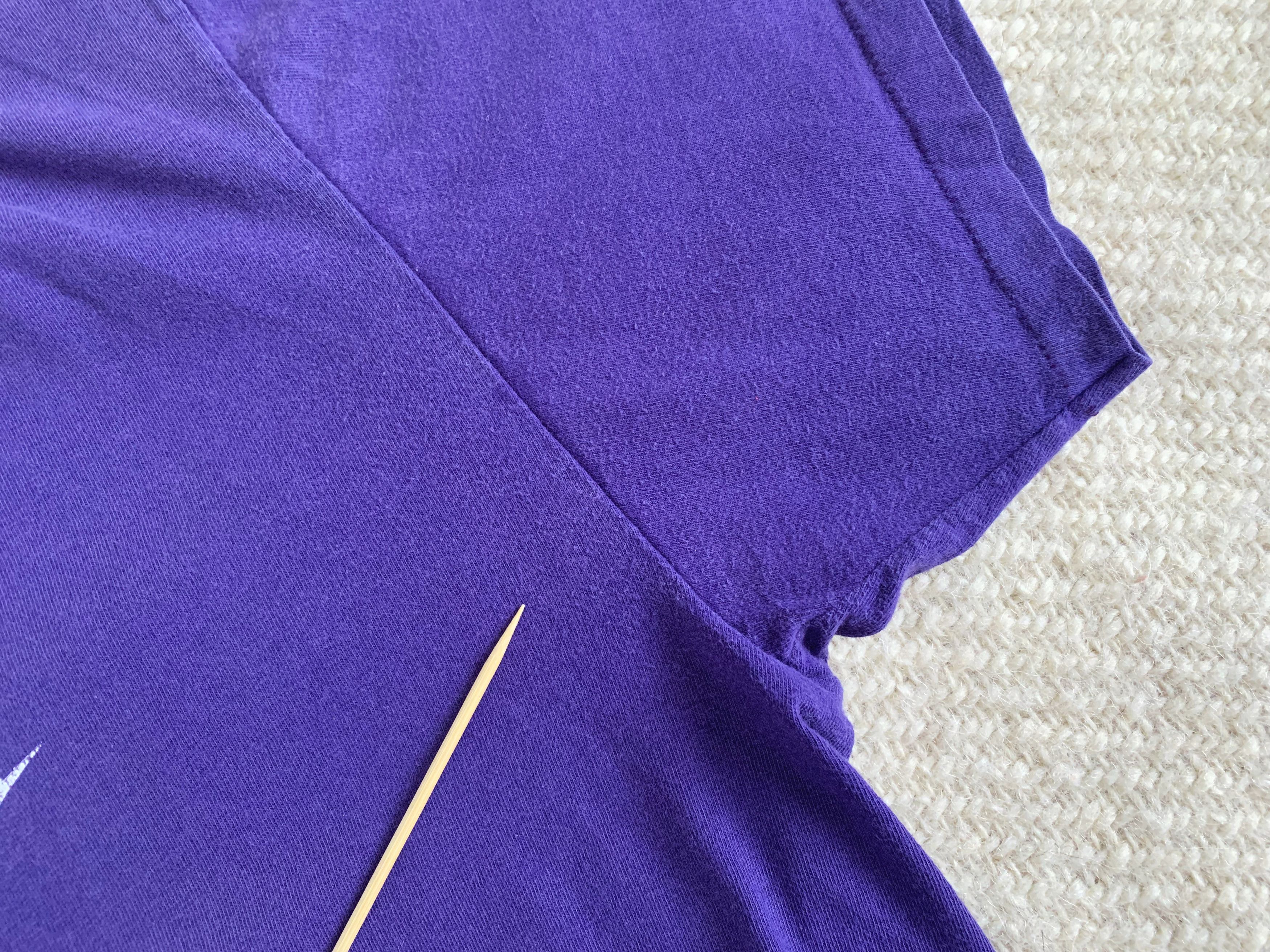Nike NIKE T shirt Vintage 90s Single Stitch Tee Boxy Fit Purple Size US XL / EU 56 / 4 - 7 Thumbnail