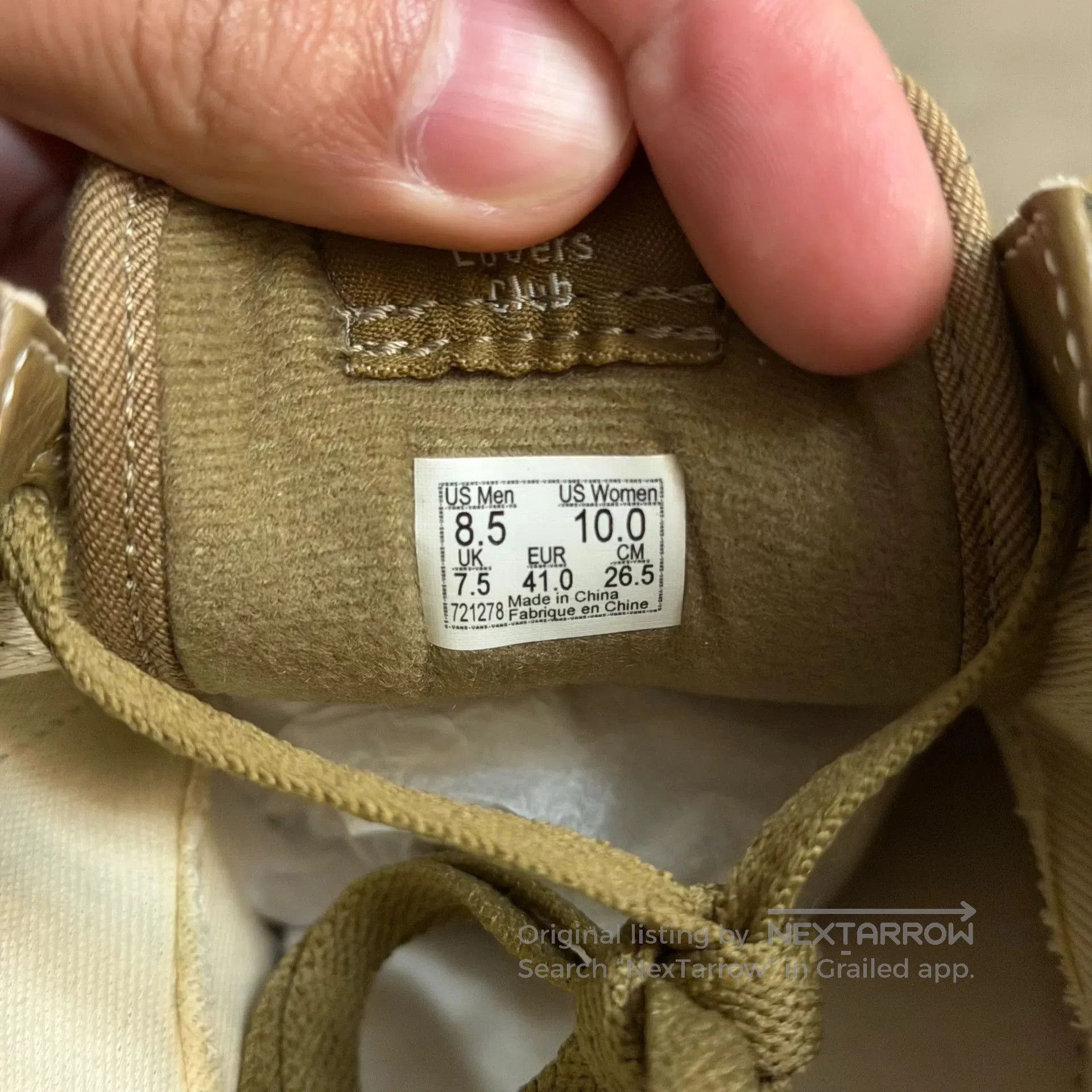 Vans wtaps x Vans OG Old Skool LX. Size US 8.5 / EU 41-42 - 7 Thumbnail