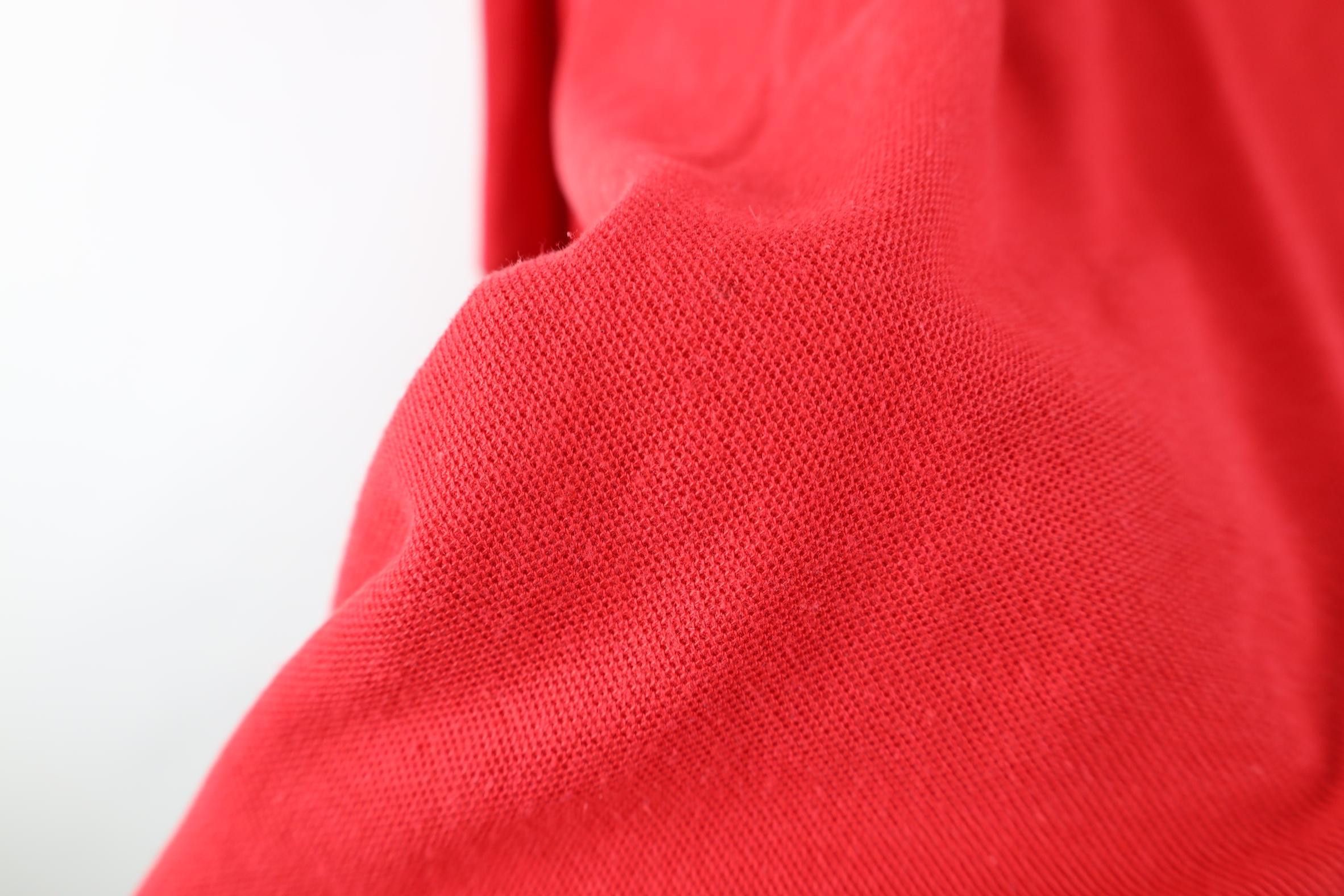 Levi's Vintage 80s Levis Spell Knit Collared Golf Polo Shirt Red Size US XL / EU 56 / 4 - 9 Thumbnail