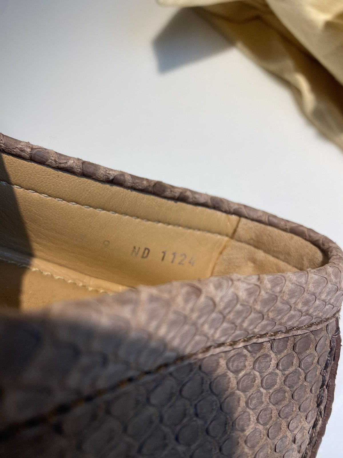Louis Vuitton Louis Vuitton Python Monte Carlo Loafers Size9 Size US 9 / EU 42 - 10 Thumbnail