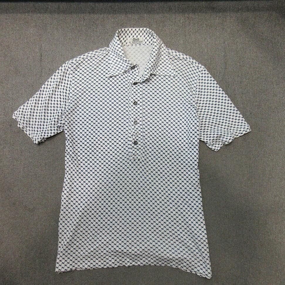 Vintage Vintage Italian Artisan Style polo shirt By G. Battistoni Size US M / EU 48-50 / 2 - 2 Thumbnail