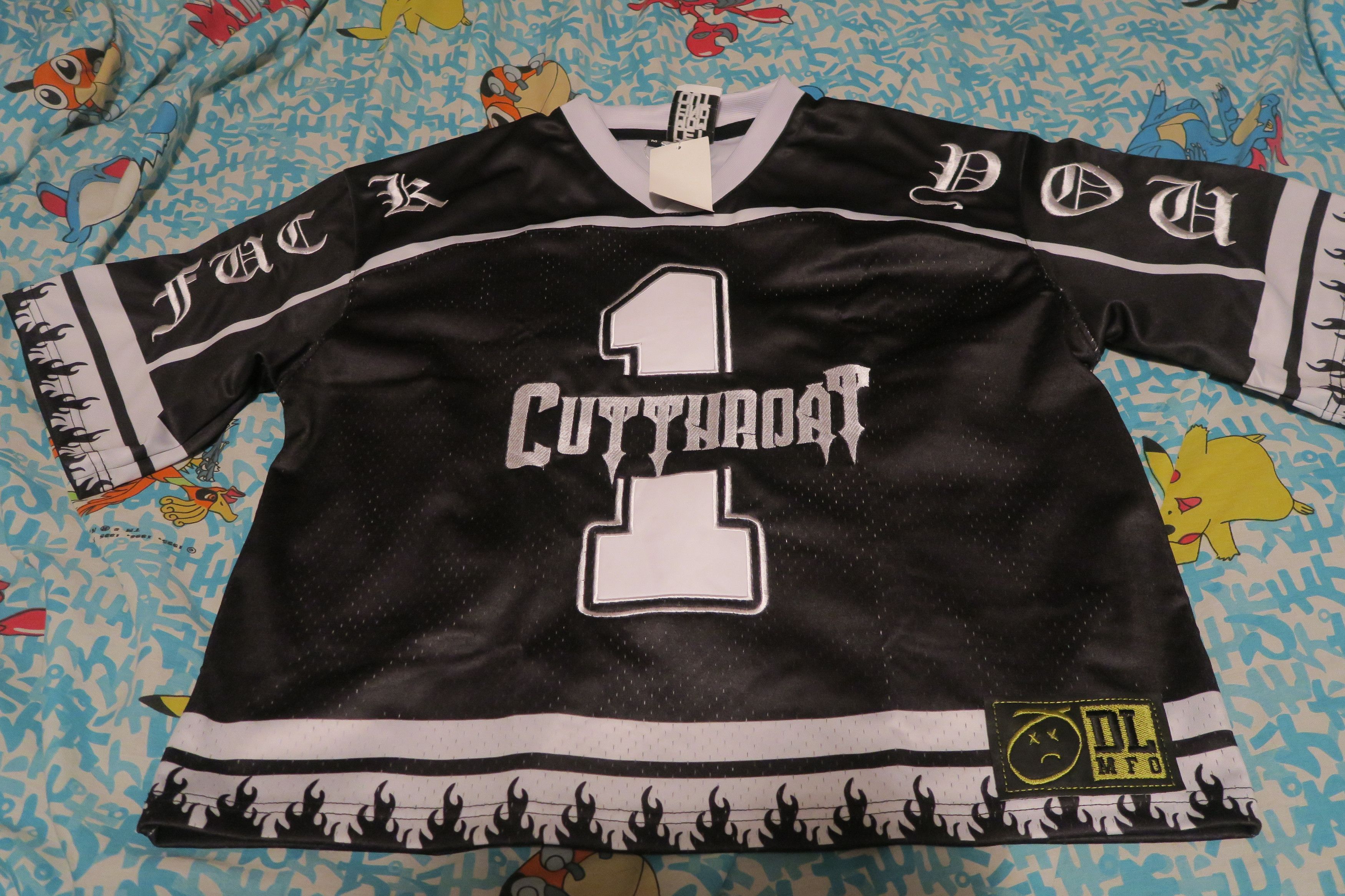 Other Don't Let Mom Find Out Cutthroat Jersey Black Size Medium Size US M / EU 48-50 / 2 - 2 Thumbnail