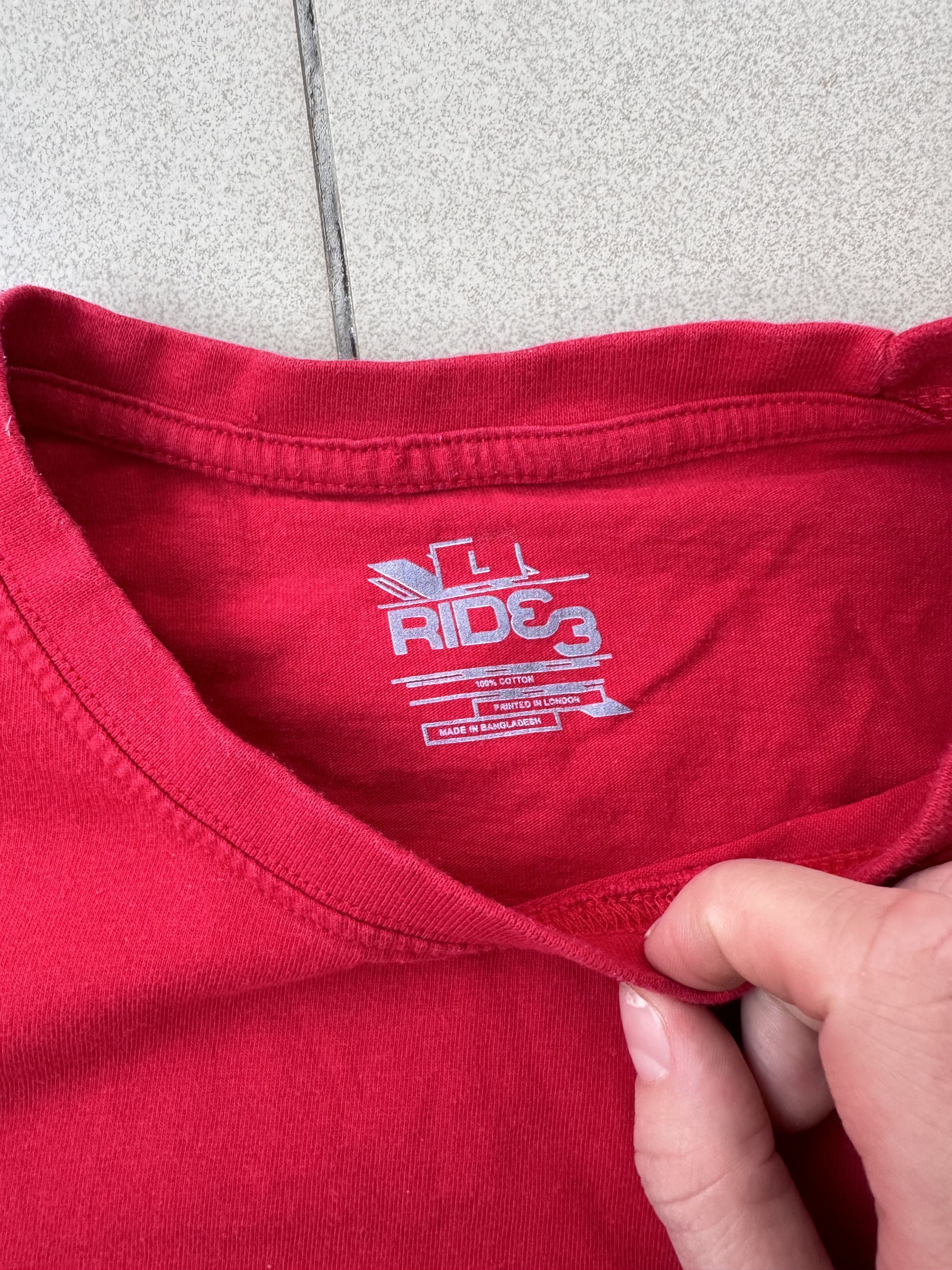 Vintage Ride3 skate t-shirt streetwear y2k Size US L / EU 52-54 / 3 - 5 Thumbnail