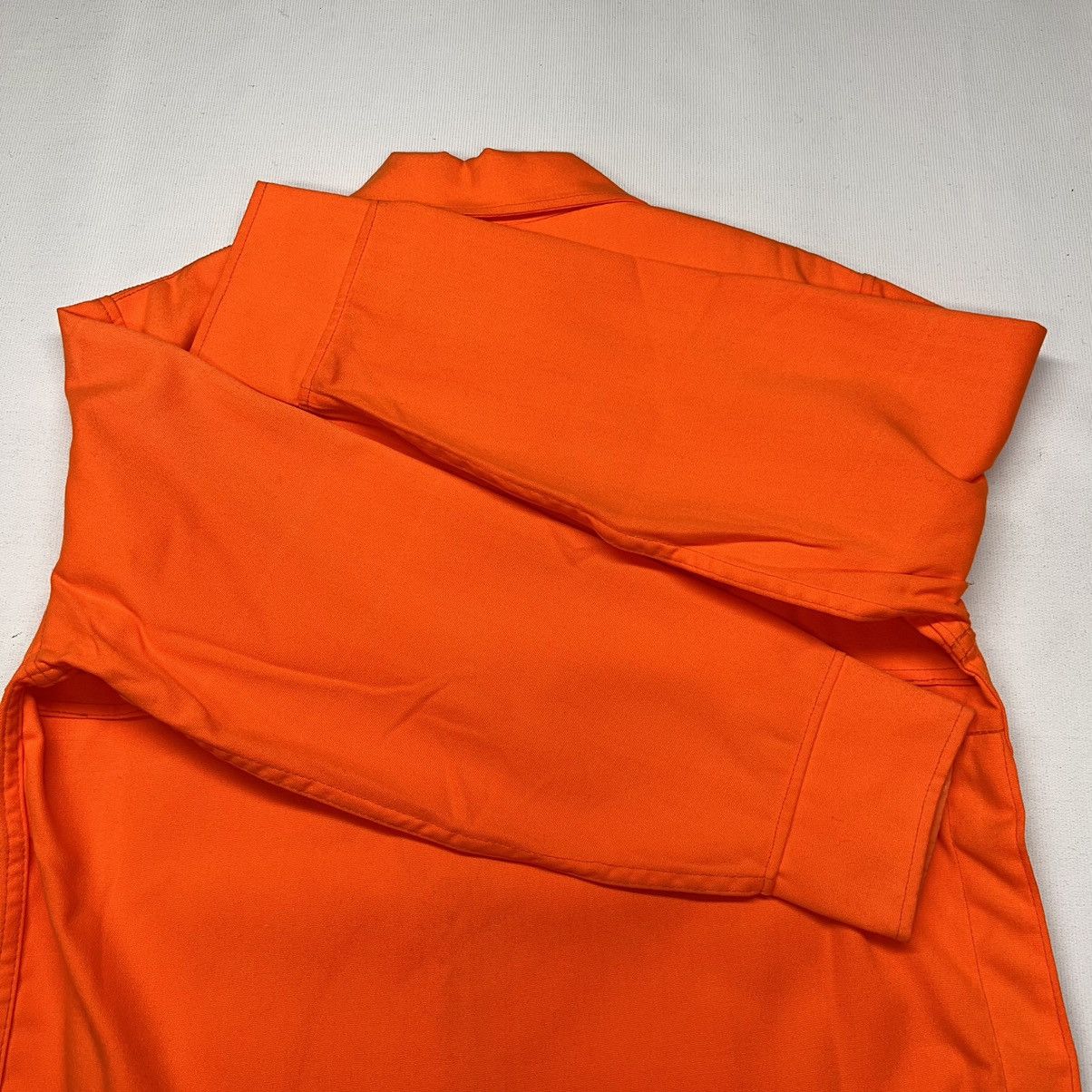 Vintage × Woolrich Woolen Mills VTG Woolrich Jacket Orange Blaze Hunting Zip Workwear 90s Size US M / EU 48-50 / 2 - 19 Thumbnail