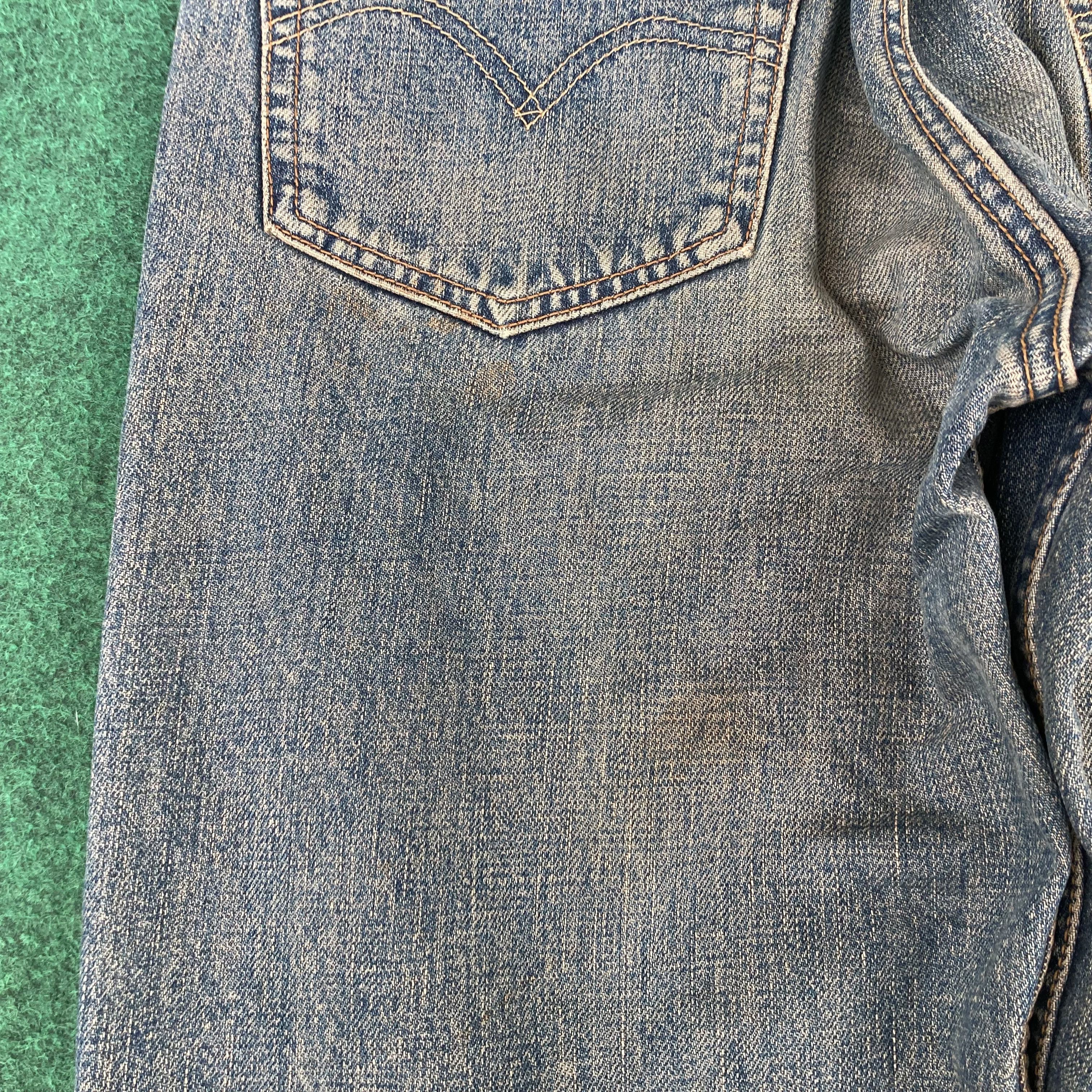 Levi's 28x34 Vintage Levis 503 Redline Selvedge Denim Blue Jeans Size US 28 / EU 44 - 15 Thumbnail