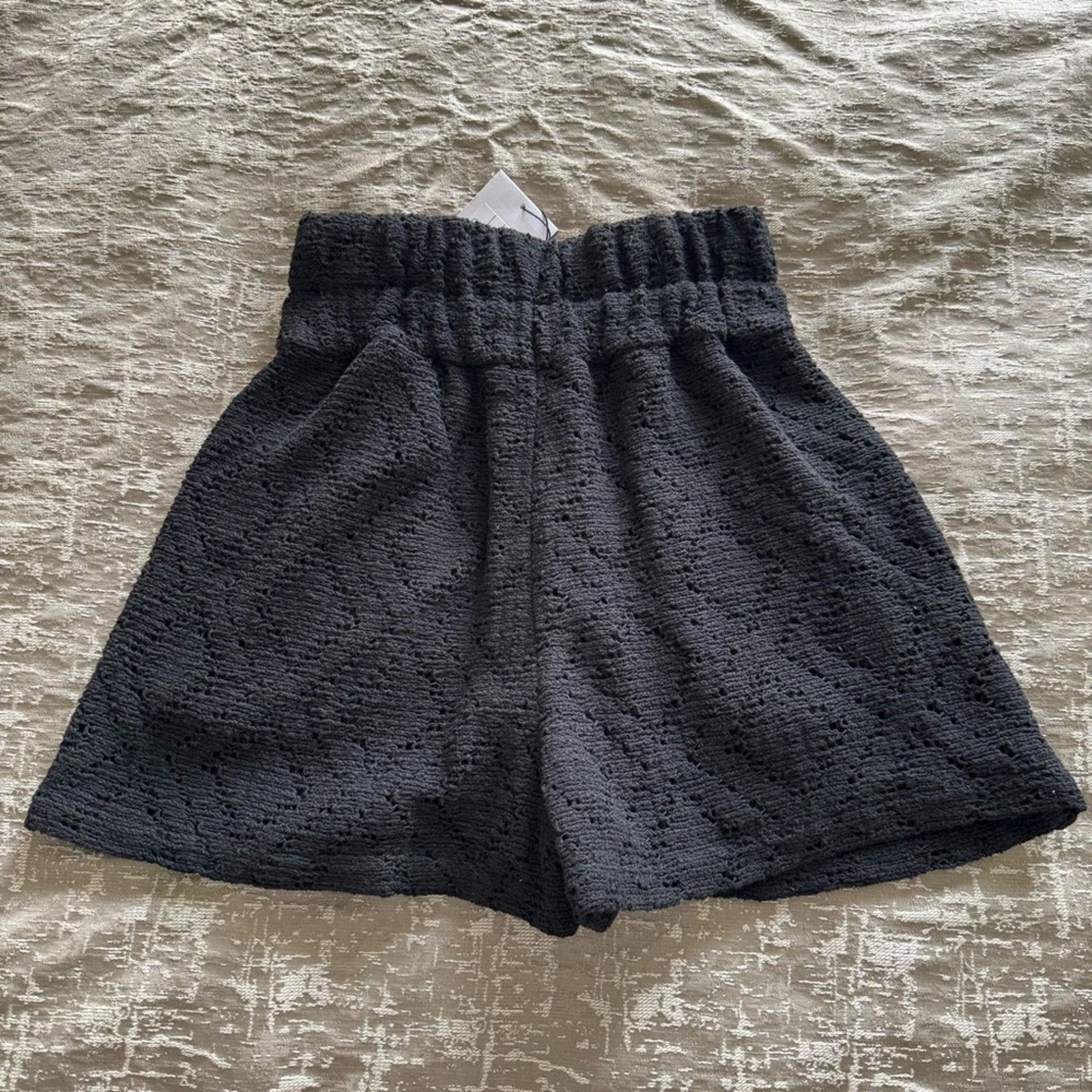 Iro NWT! IRO Black Textured Shorts, Size 32 Size 24" / US 00 / IT 34 - 6 Thumbnail