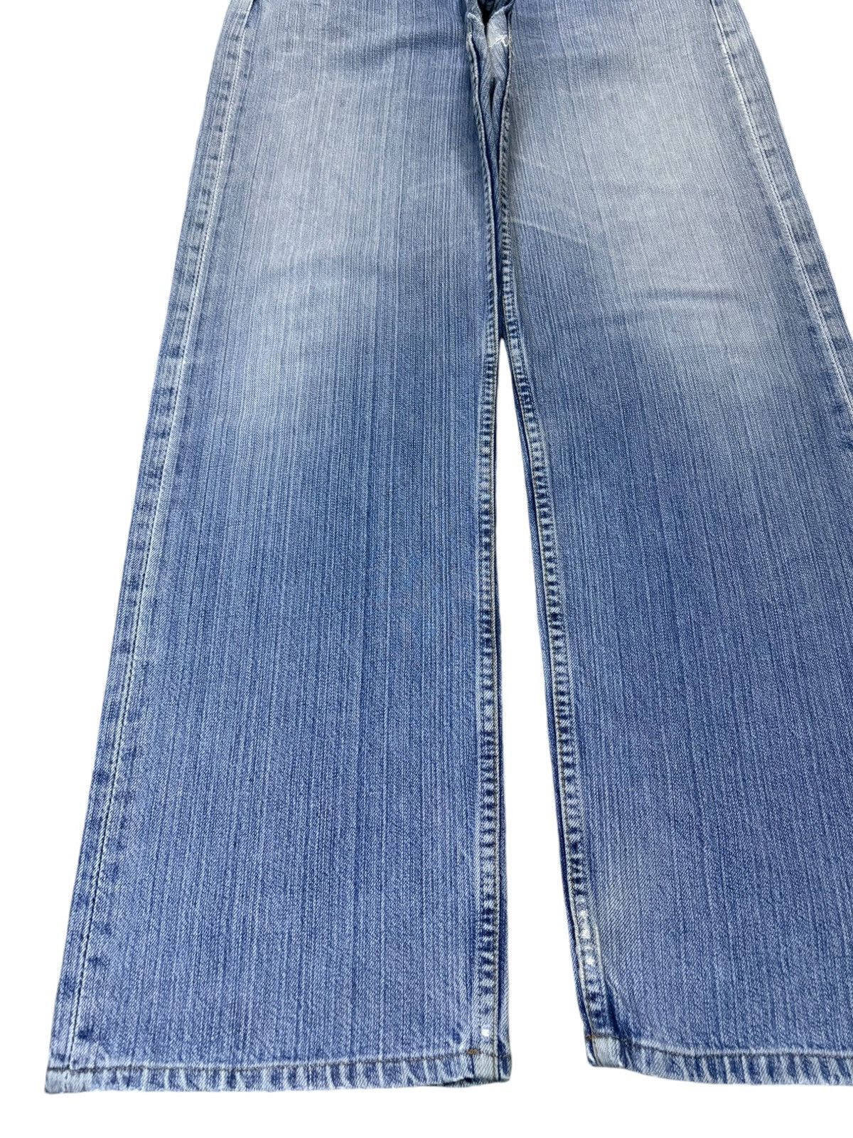 Levi's × Levi's Vintage Clothing Vintage 90s Levis 512 Blue Wash Distressed Baggy Jeans Size US 35 - 6 Thumbnail