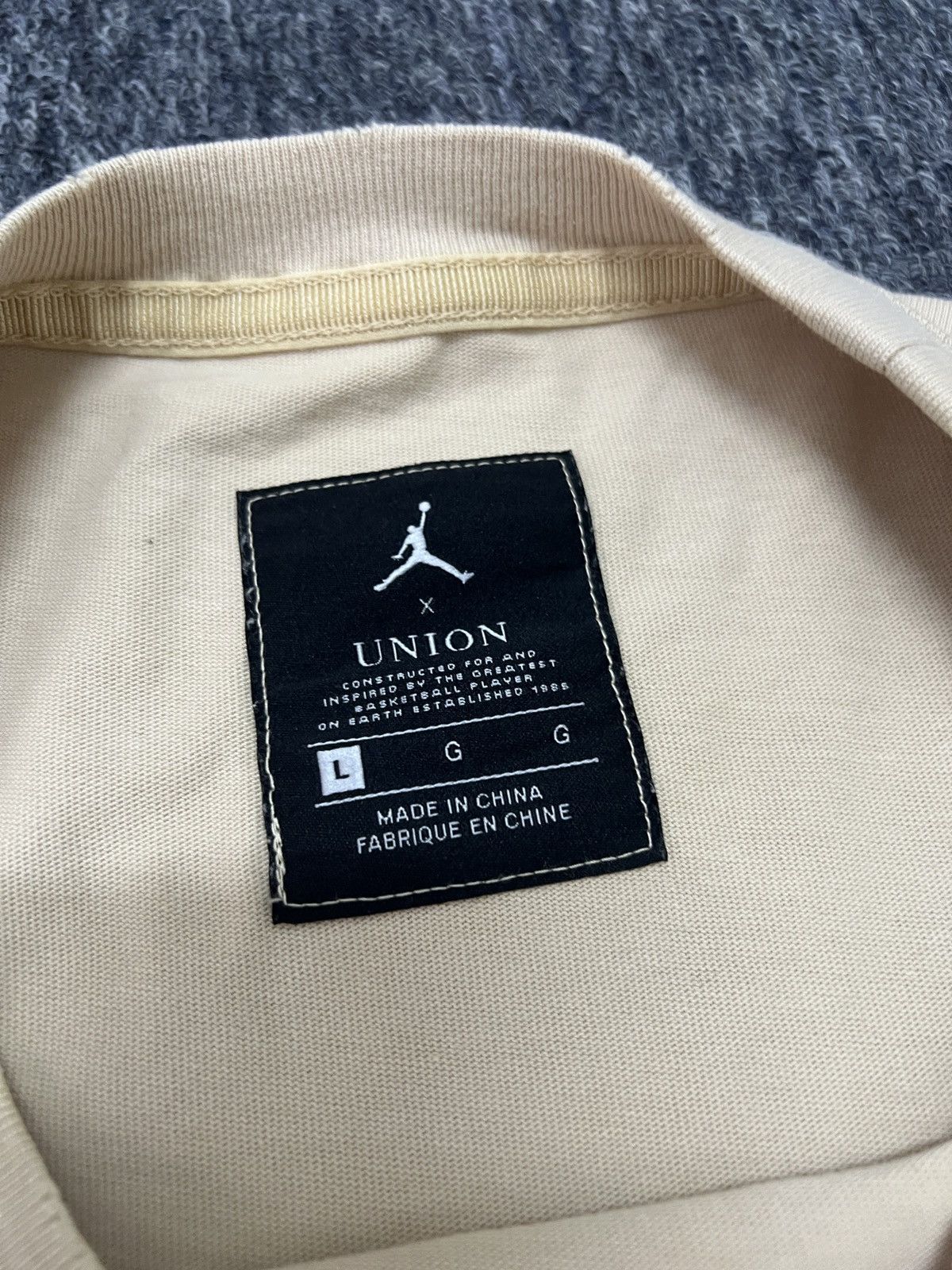 Jordan Brand × Union LA Jordan x Union NRG Vault AJ Flight Jumpman Tee Large Size US L / EU 52-54 / 3 - 9 Thumbnail