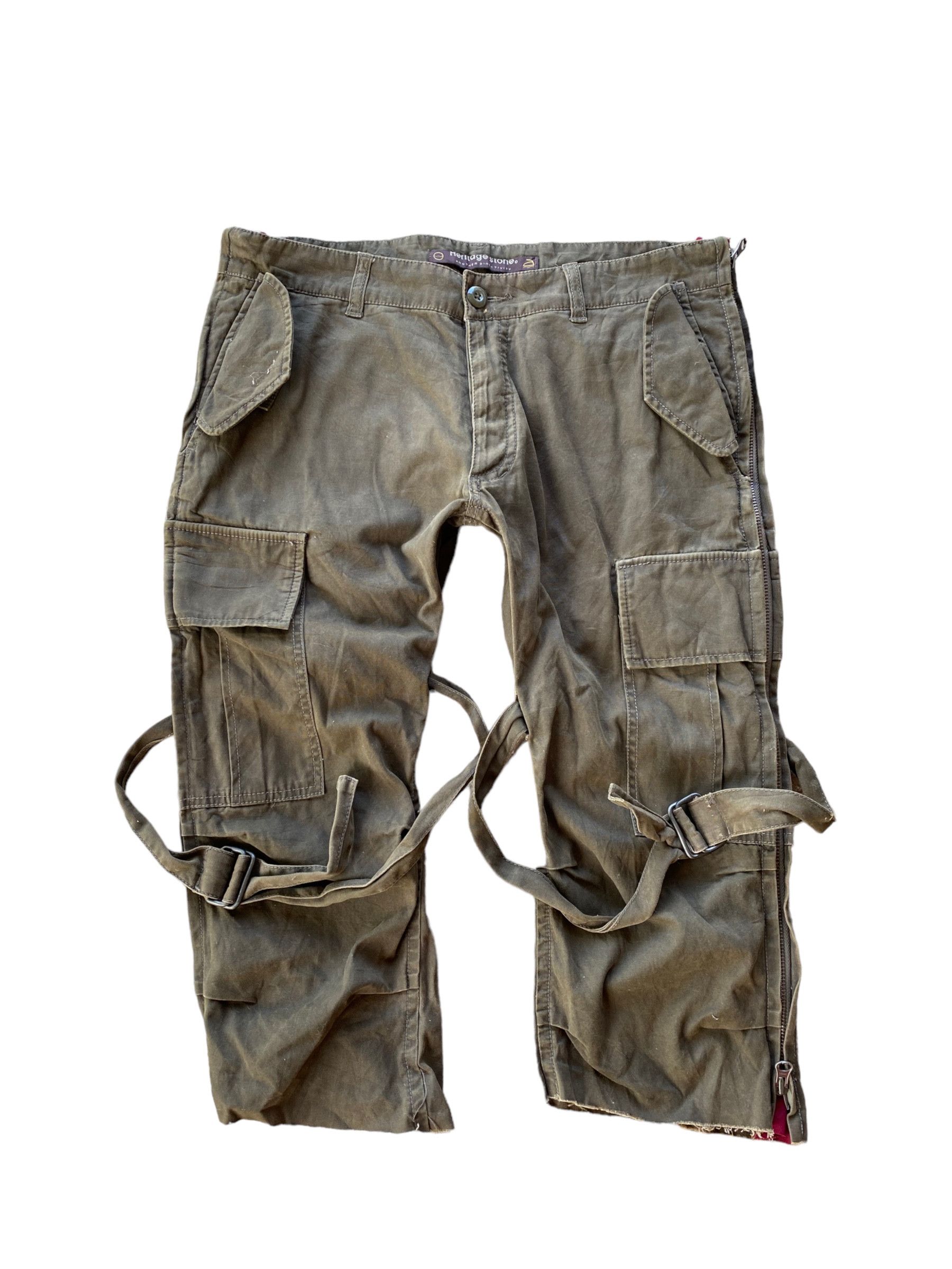 👘HERITAGE STONE 3 QUARTER BONDAGE TACTICAL PANTS
