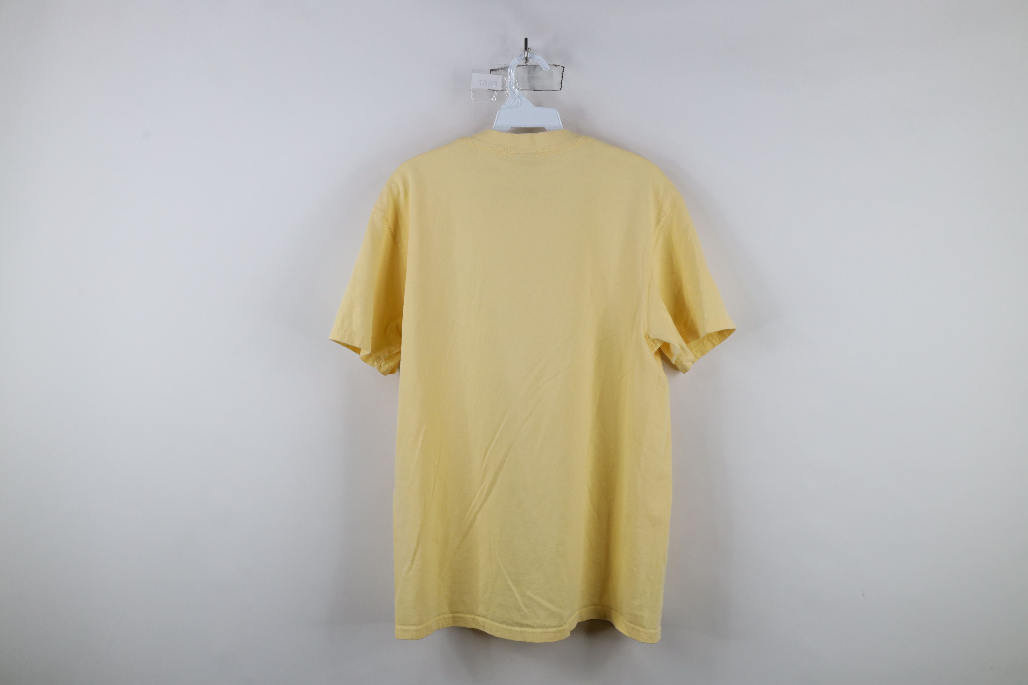 Vintage Vintage 90s Detroit Athletic Club Cotton T-Shirt Yellow Size US M / EU 48-50 / 2 - 10 Thumbnail