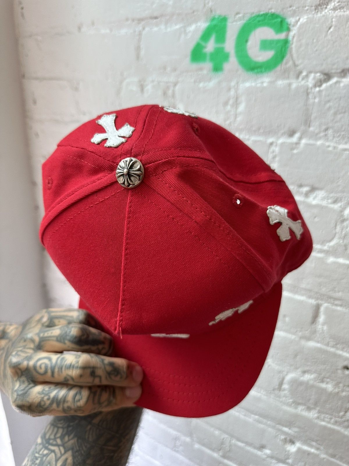 Chrome Hearts CHROME HEARTS PATCHED TRUCKER HAT Size ONE SIZE - 2 Thumbnail