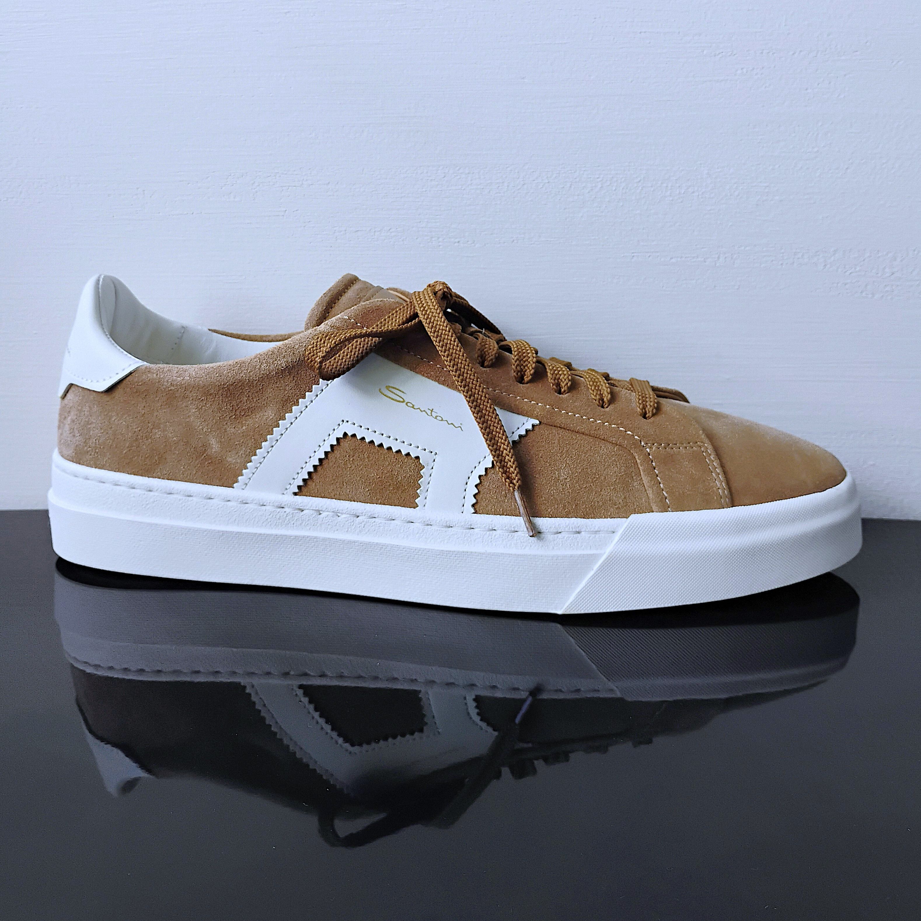 Santoni Santoni Men DBS1 Sneaker in Luxury & Beautiful-Made in Italy Size US 12 / EU 45 - 1 Thumbnail