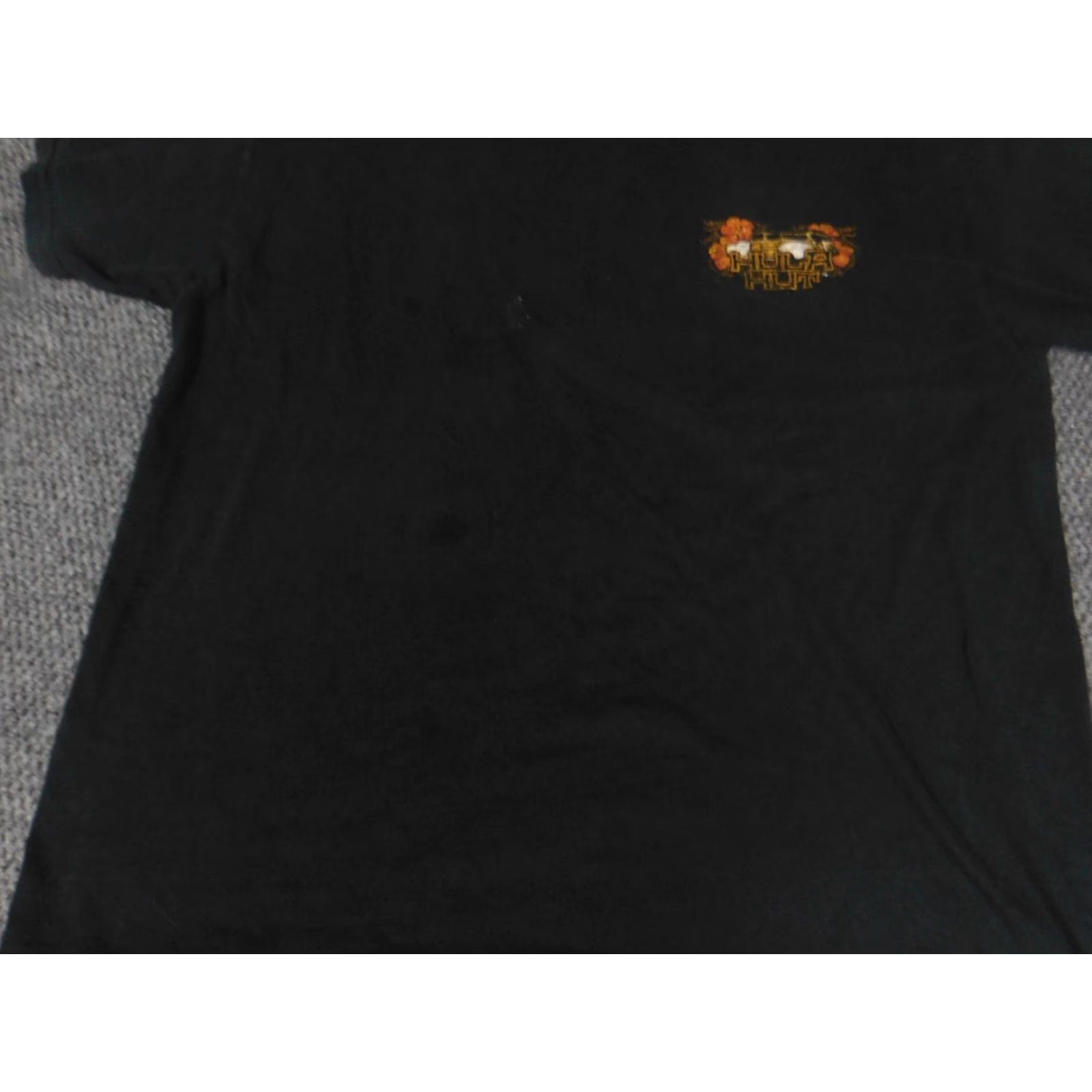 Hanes Hanes Lake Austin Mens Shirt XL Black Short Sleeve Crew Neck Logo T-Shirt Regular Breathable Vintage: No Size US XL / EU 56 / 4 - 4 Thumbnail