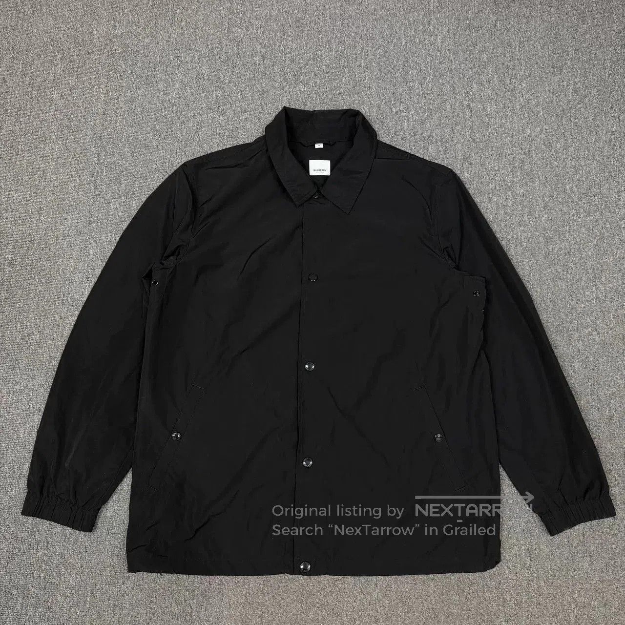 Burberry Burberry Black Nylon Jacket 54. Size US L / EU 52-54 / 3 - 1 Thumbnail