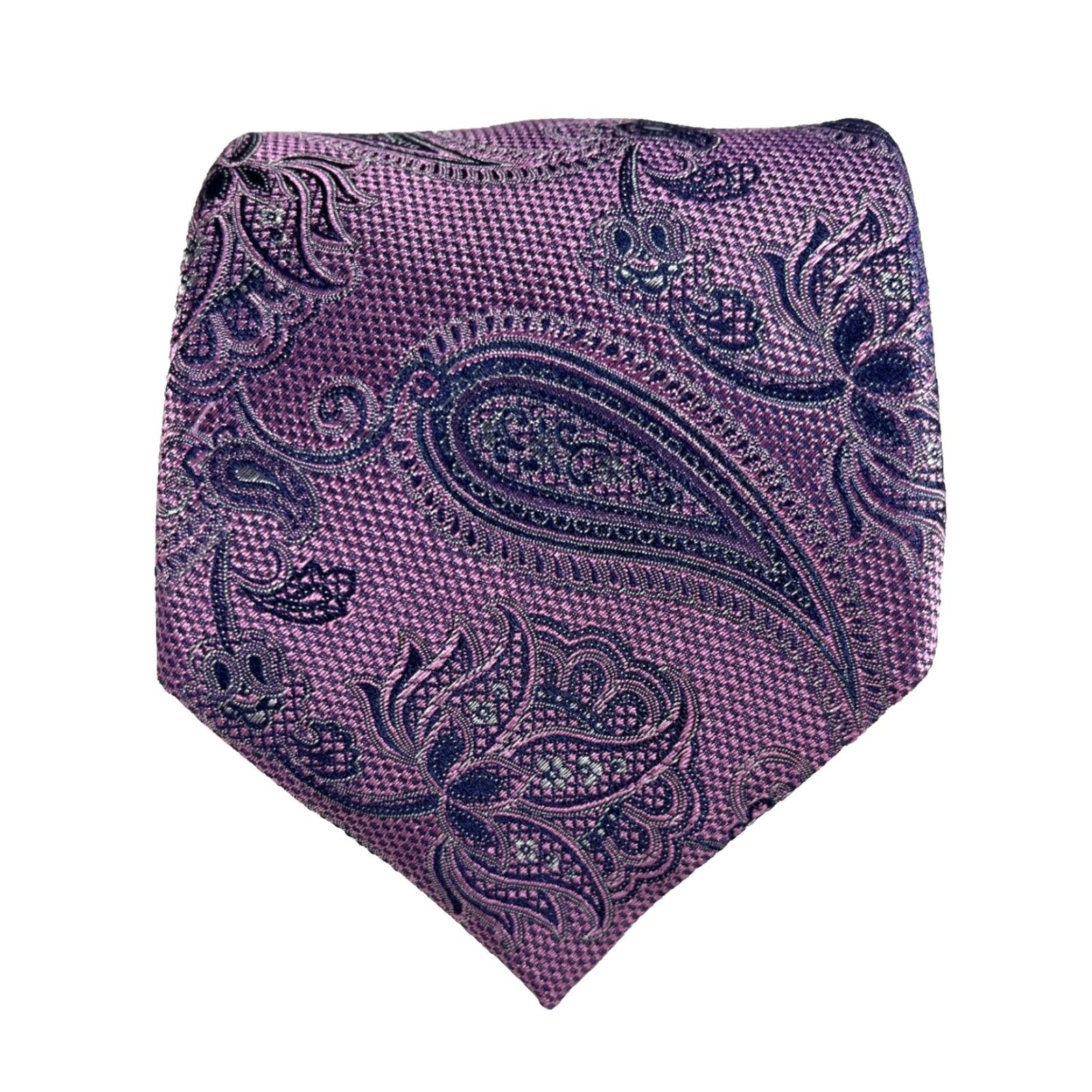 Canali Canali Tie Men's Woven Paisley Silk Made in Italy Size ONE SIZE - 2 Thumbnail