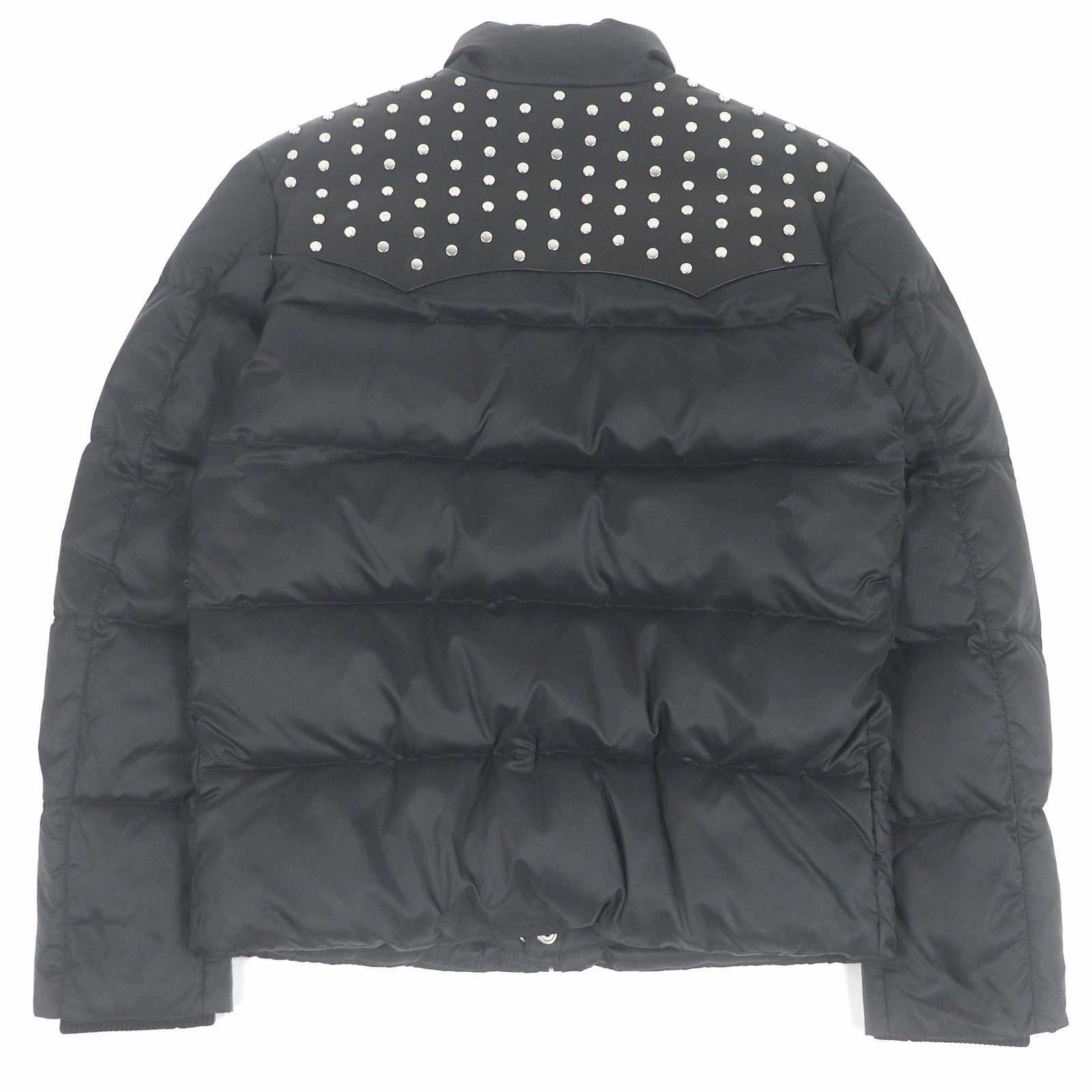Saint Laurent Paris SAINT LAURENT PARIS Leather Yoke Studded Down Jacket 48 Size US M / EU 48-50 / 2 - 4 Thumbnail