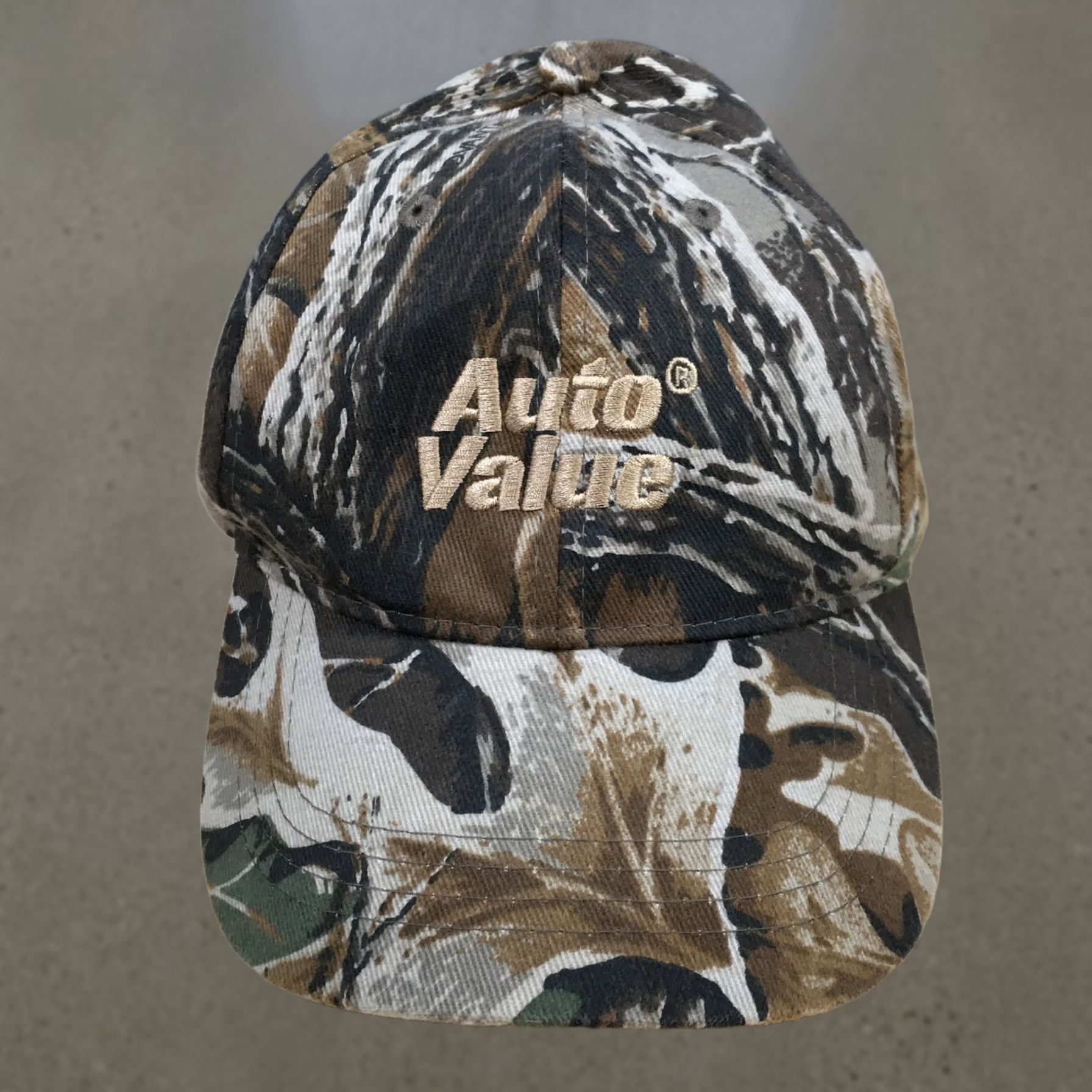 Logo 7 Auto Value Rambox Baseball Cap Unisex Gray OS Curved Brim Embroidered Logo Size ONE SIZE - 1 Thumbnail