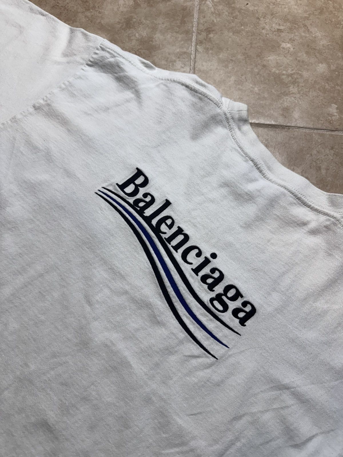 Balenciaga Balenciaga Political Campaign T-Shirt Size US L / EU 52-54 / 3 - 4 Thumbnail