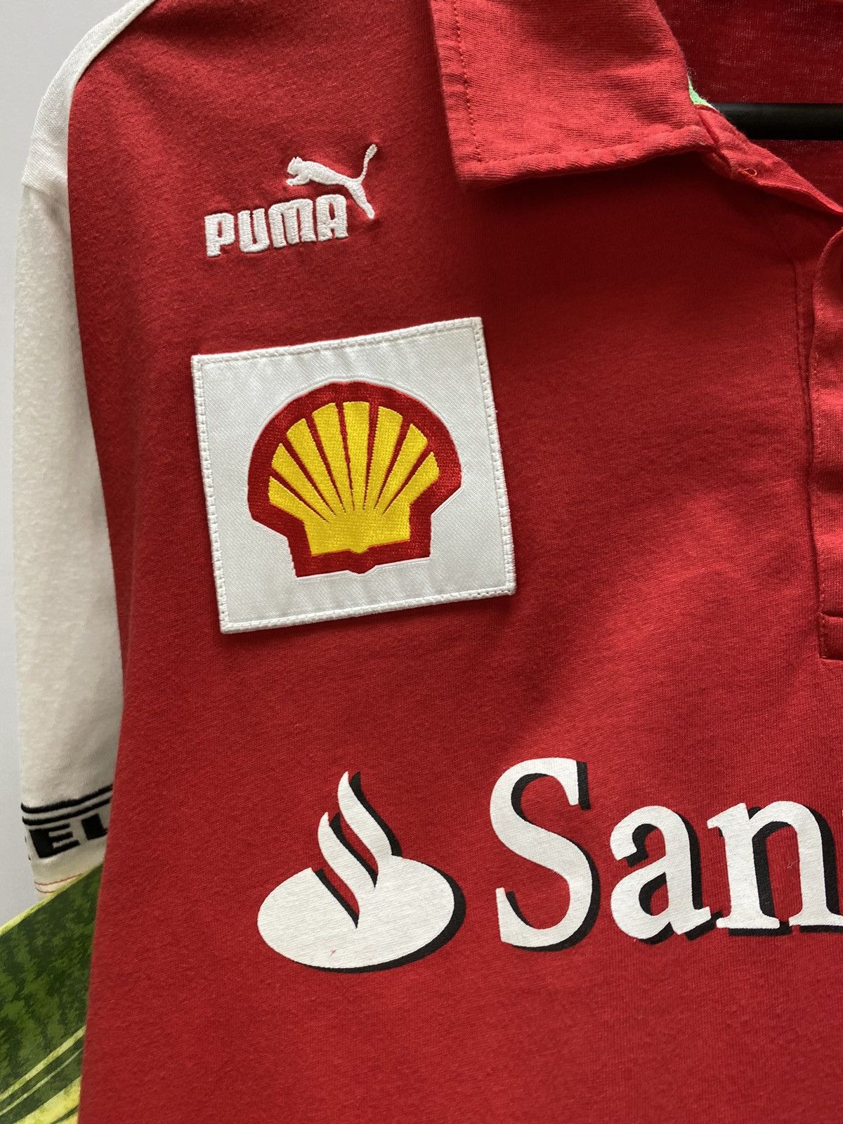 Puma Puma Ferrari Racing Polo Shirt UPS Santander F1 BMW Audi Size US XXL / EU 58 / 5 - 10 Thumbnail
