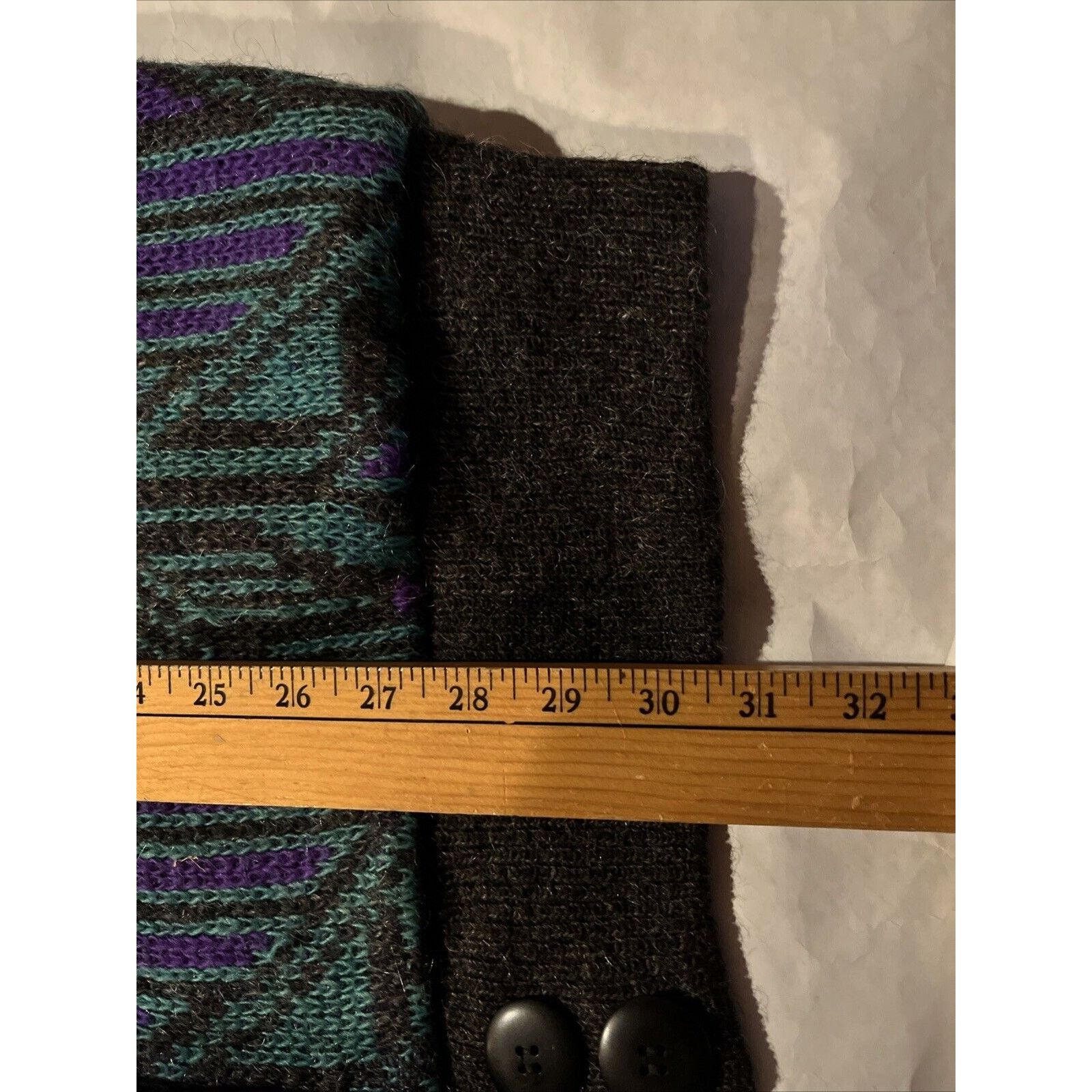 Tundra Tundra Canada Vintage Men’s XL Green Geometric Wool Sweater Size US XL / EU 56 / 4 - 12 Thumbnail