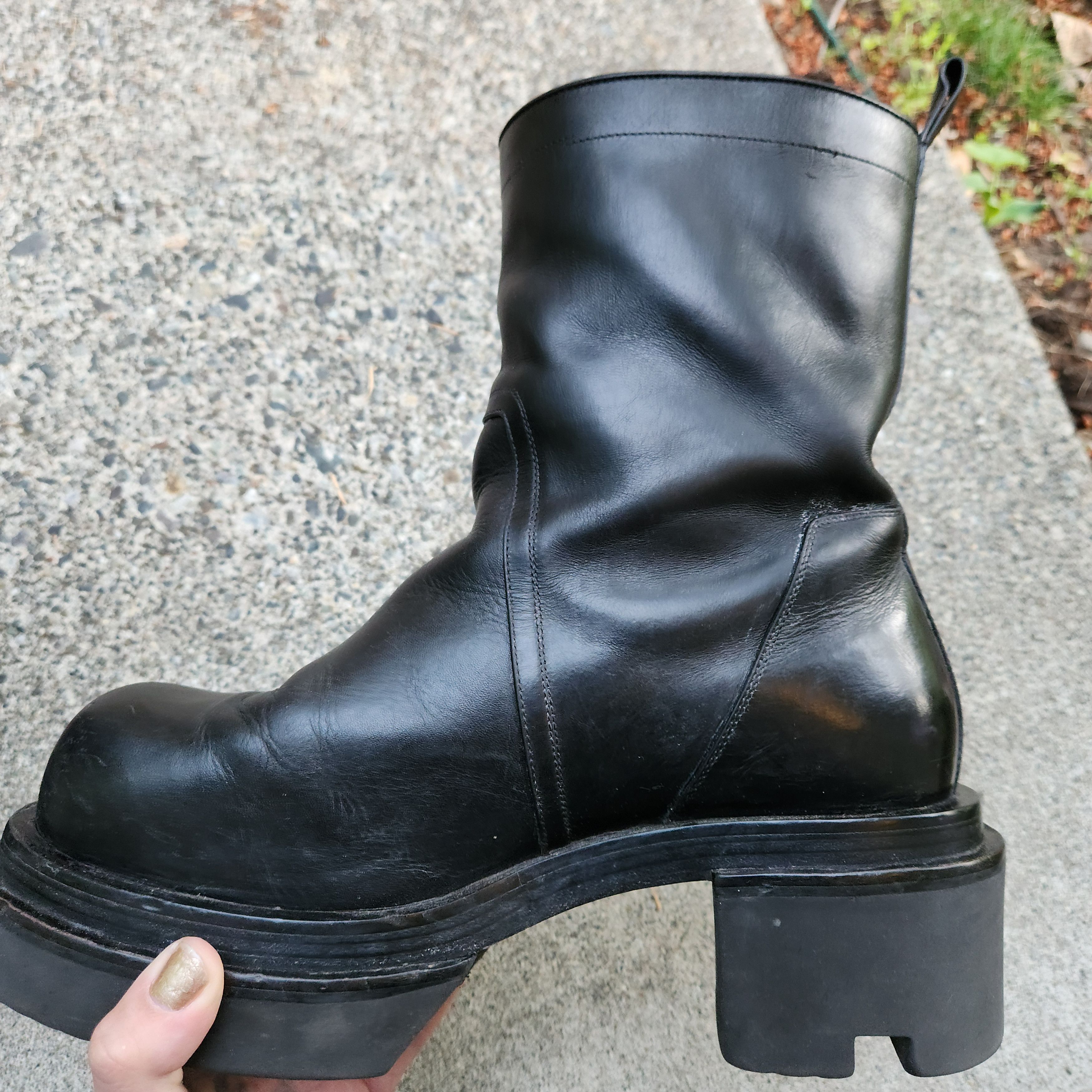 Rick Owens Rick Owens Bogun Boots SS22 Fogachine Size US 11 / EU 44 - 11 Thumbnail