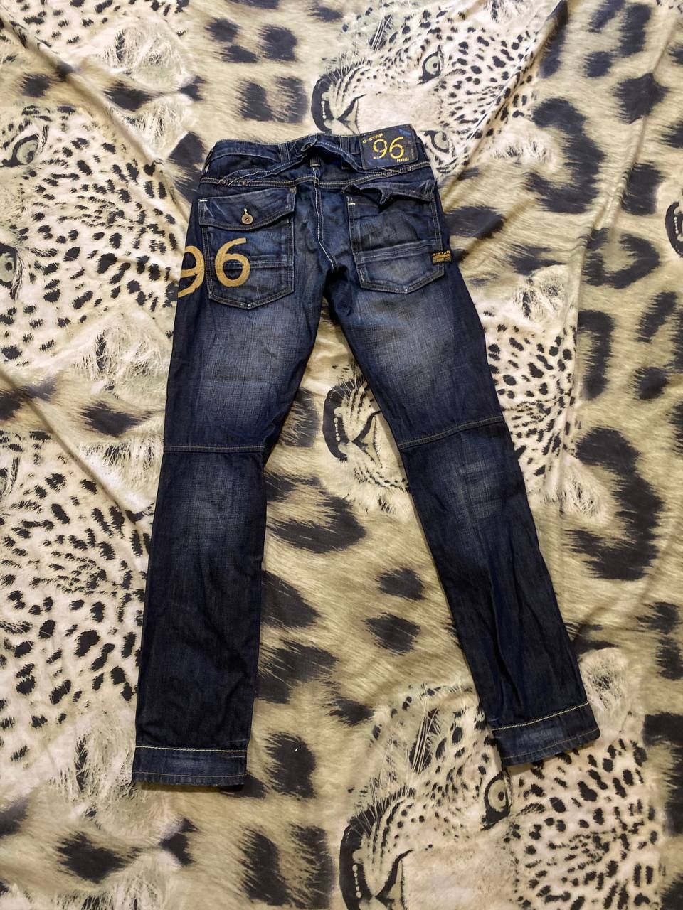 G-Star jeans big logo vintage G-Star Raw denim pants W26 streetwear Size US 26 / EU 42 - 19 Thumbnail