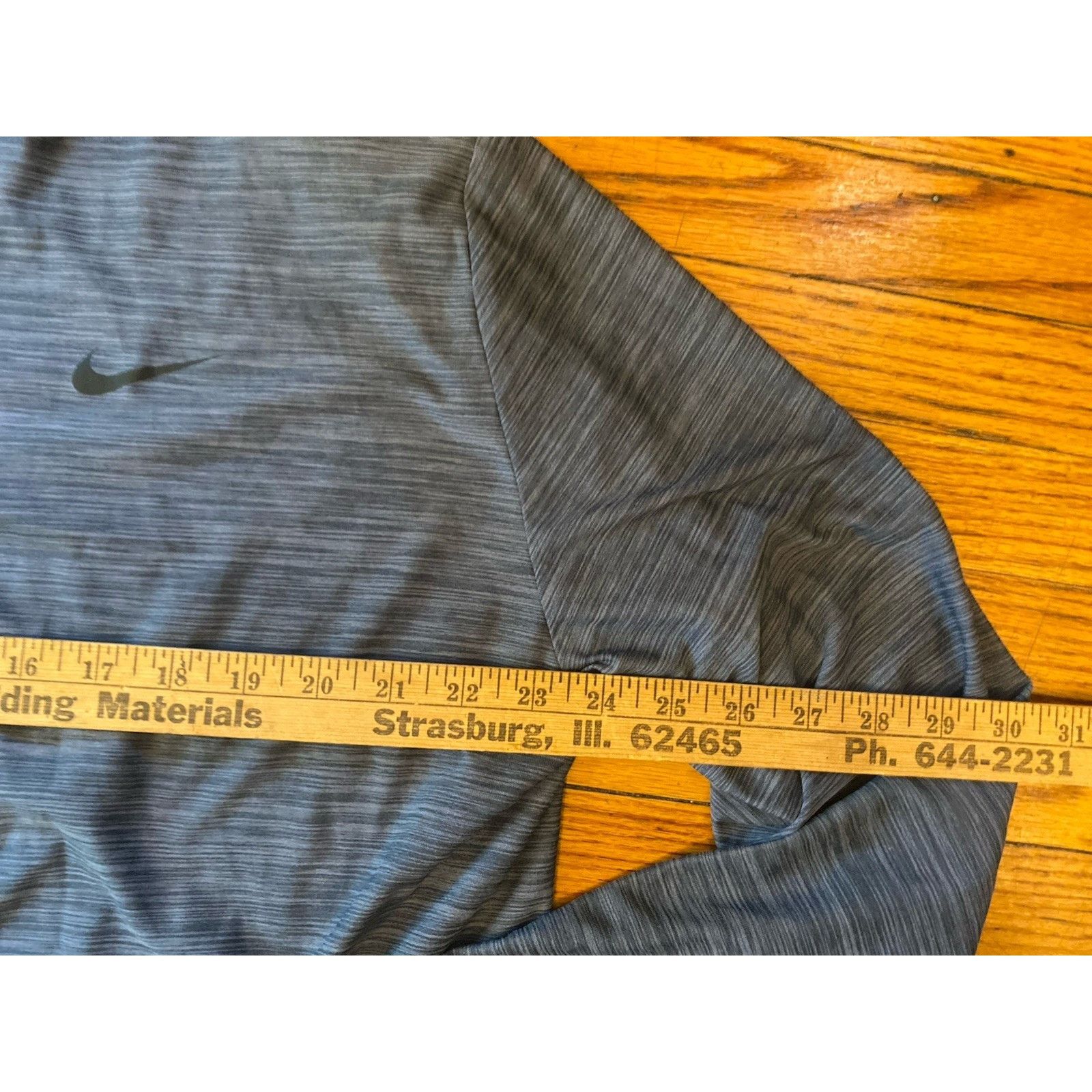 Nike Nike Dri Fit Golf Performance Top Womens XXL Shirt Blue Gray Size XXL / US 16-18 / IT 52-54 - 6 Thumbnail