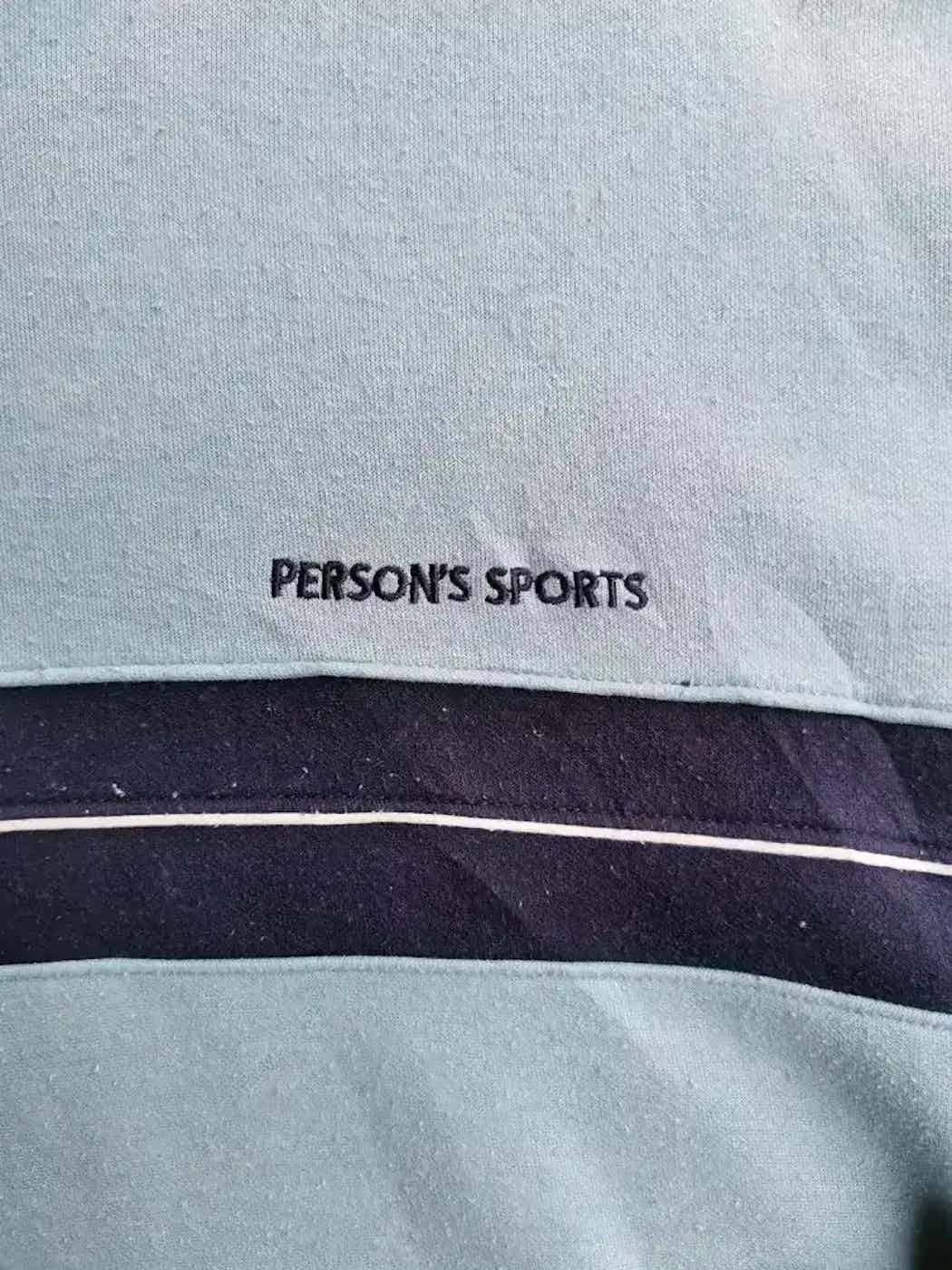PERSON'S Vintage Person's Sports Sweatshirt Size US L / EU 52-54 / 3 - 2 Thumbnail