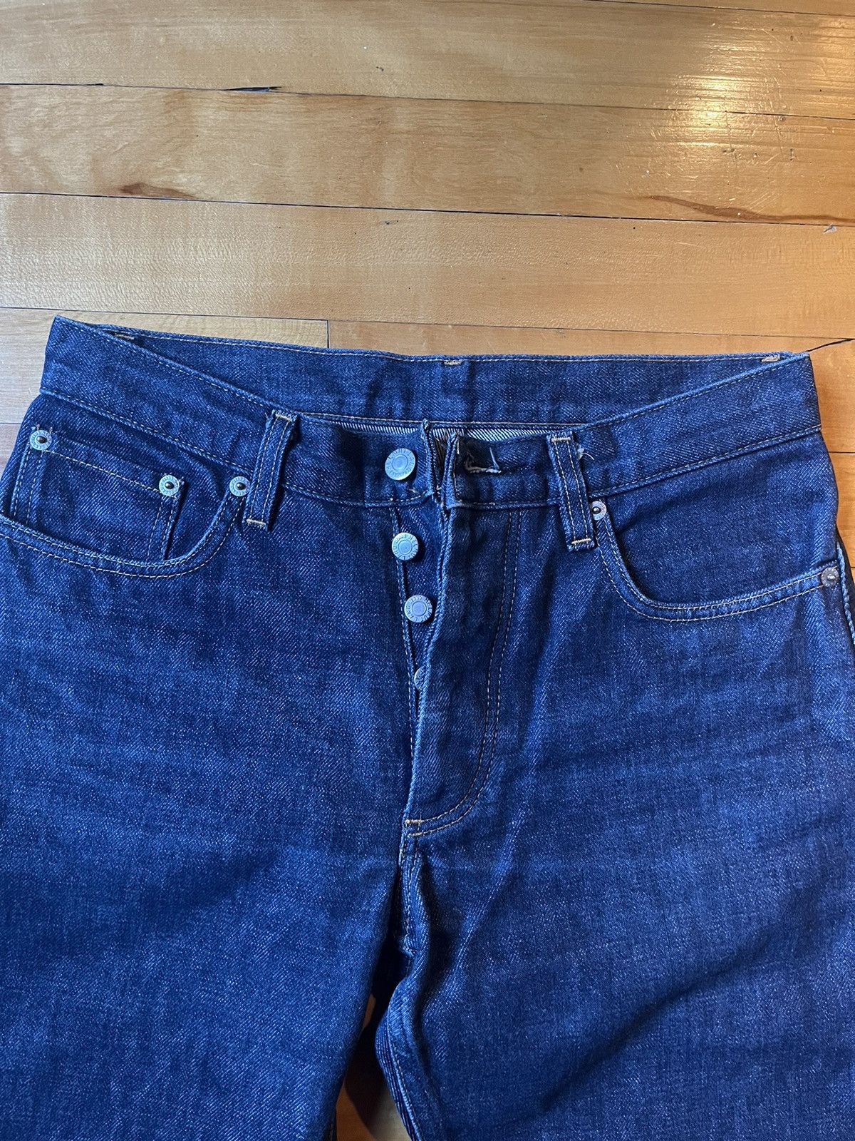 Helmut Lang helmut lang raw italian denim from ‘89 Size US 26 / EU 42 - 3 Thumbnail