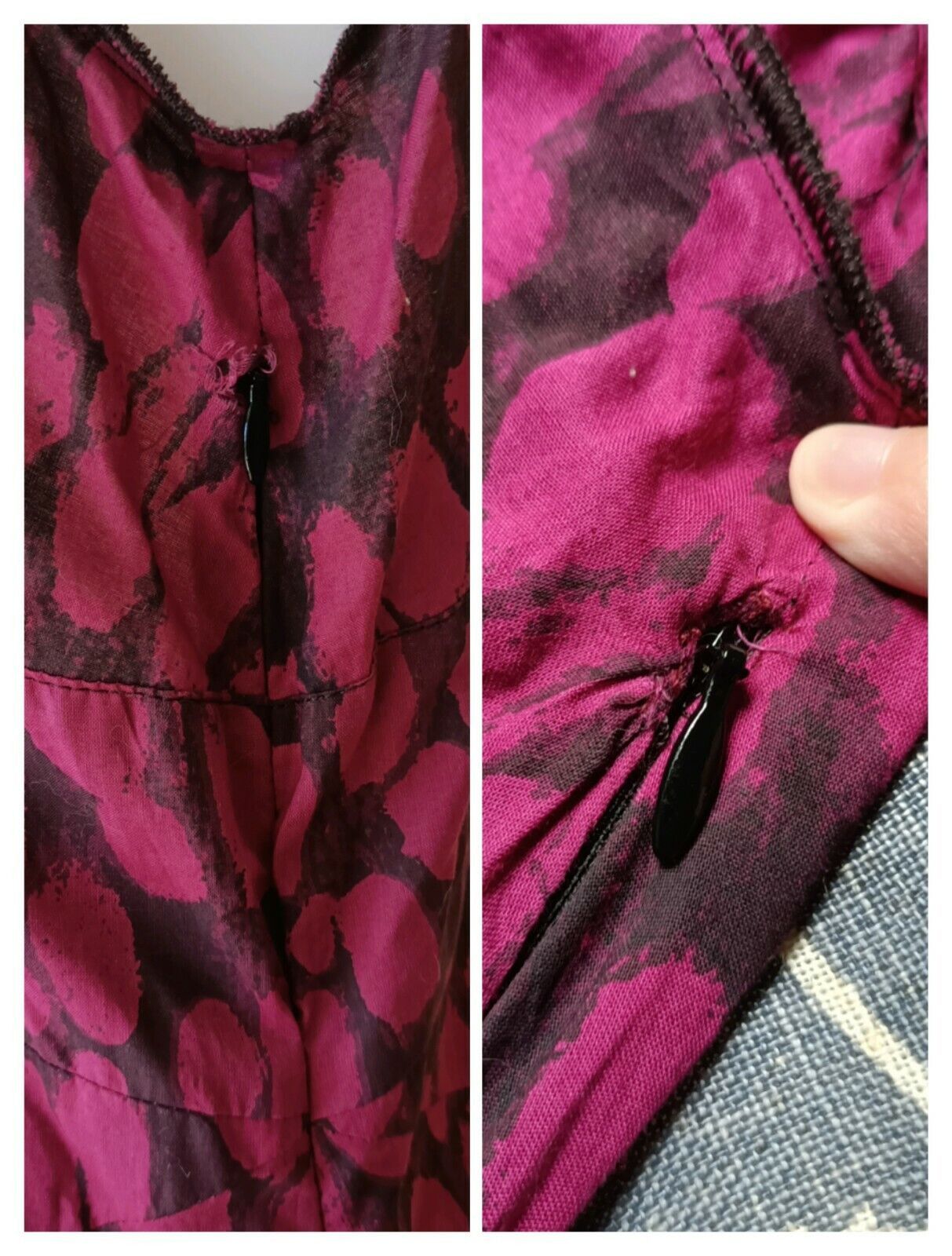 Designer × Vintage Boom Shankar Dress Size 10 Pink A Line Midi Size M / US 6-8 / IT 42-44 - 9 Thumbnail