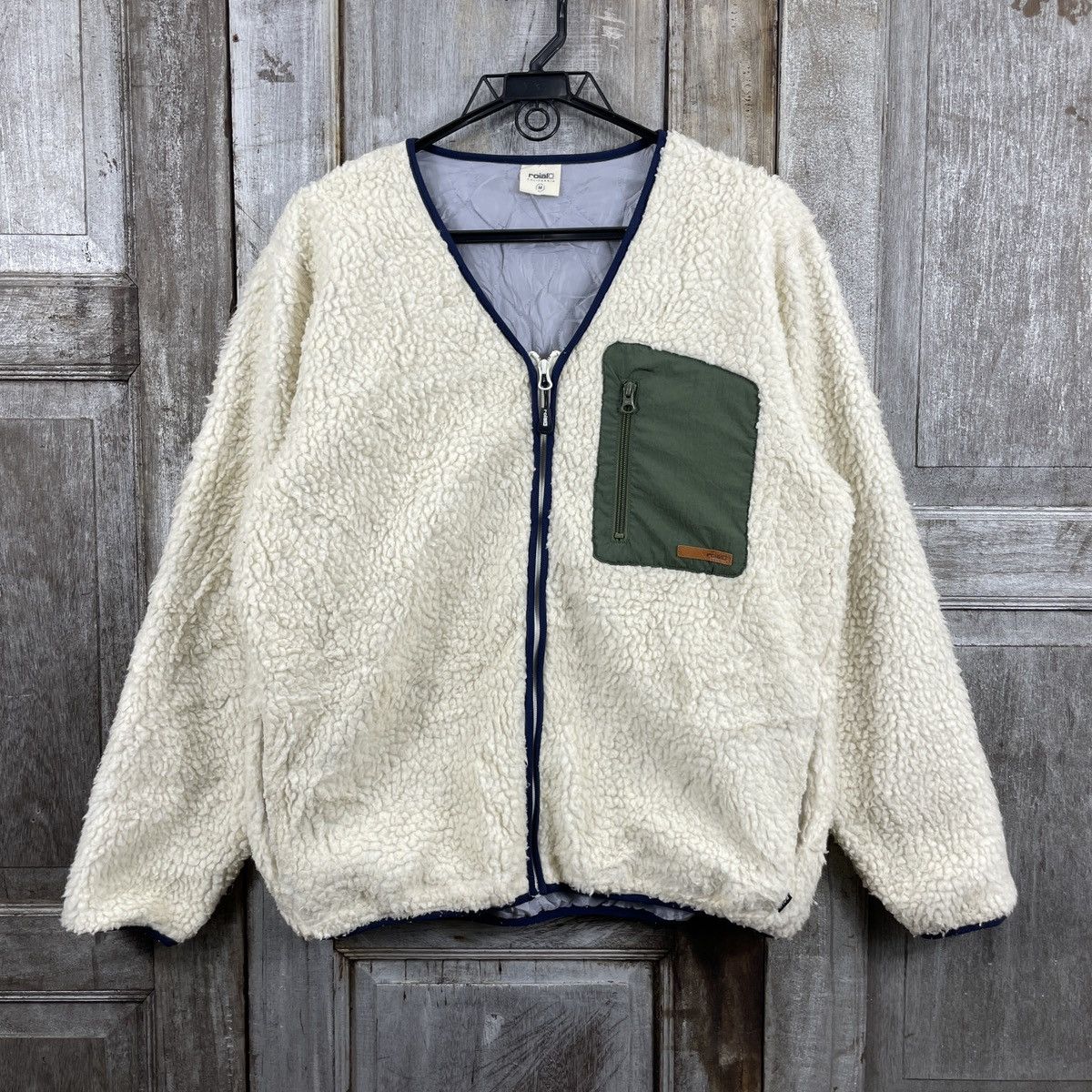 Japanese Brand × Vintage Roial Vintage Sherpa Fleece Jacket Size US M / EU 48-50 / 2 - 1 Thumbnail