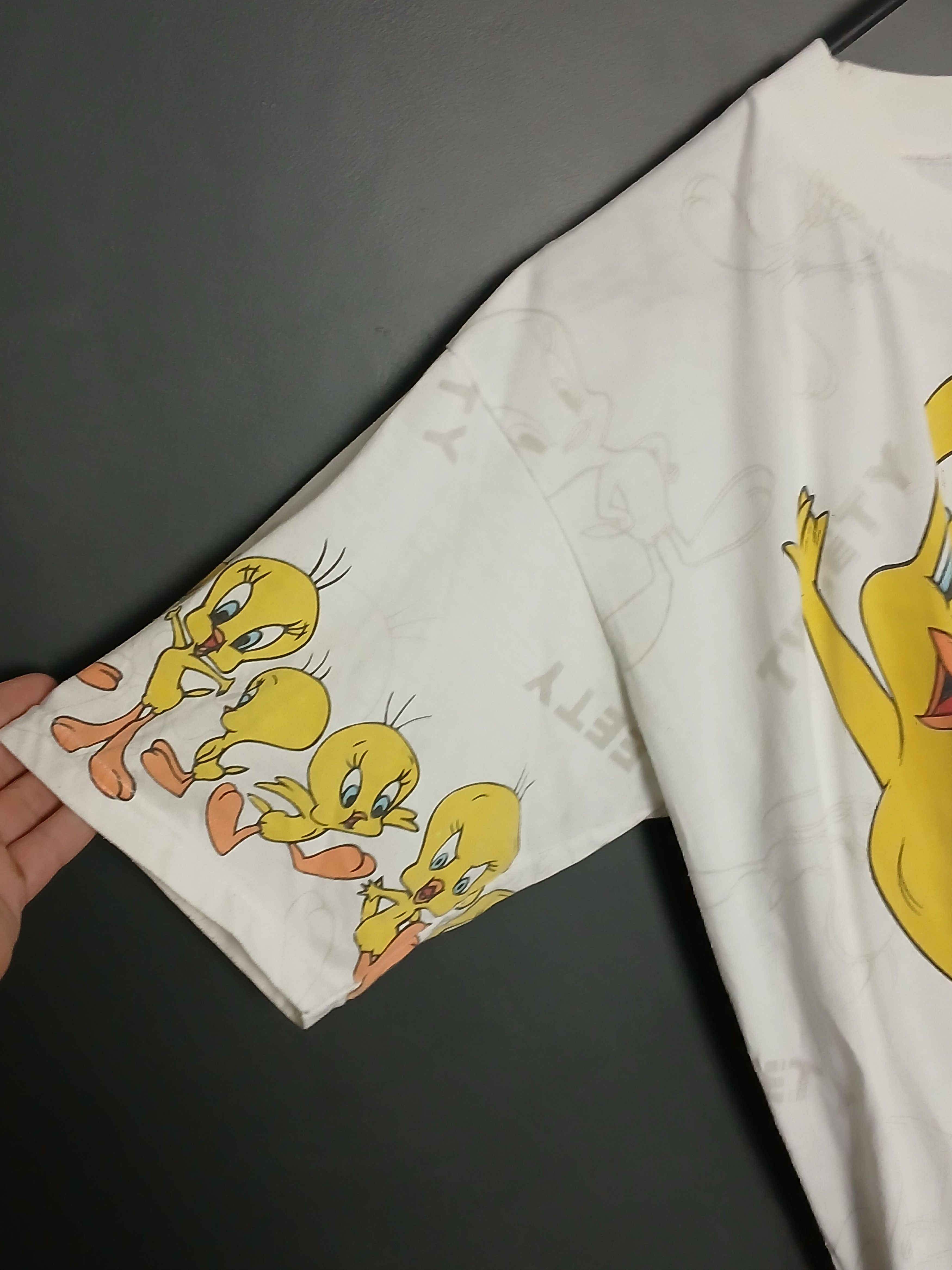 Cartoon Network × Vintage Vintage Looney Tunes Tweety T-Shirt Size US L / EU 52-54 / 3 - 6 Thumbnail
