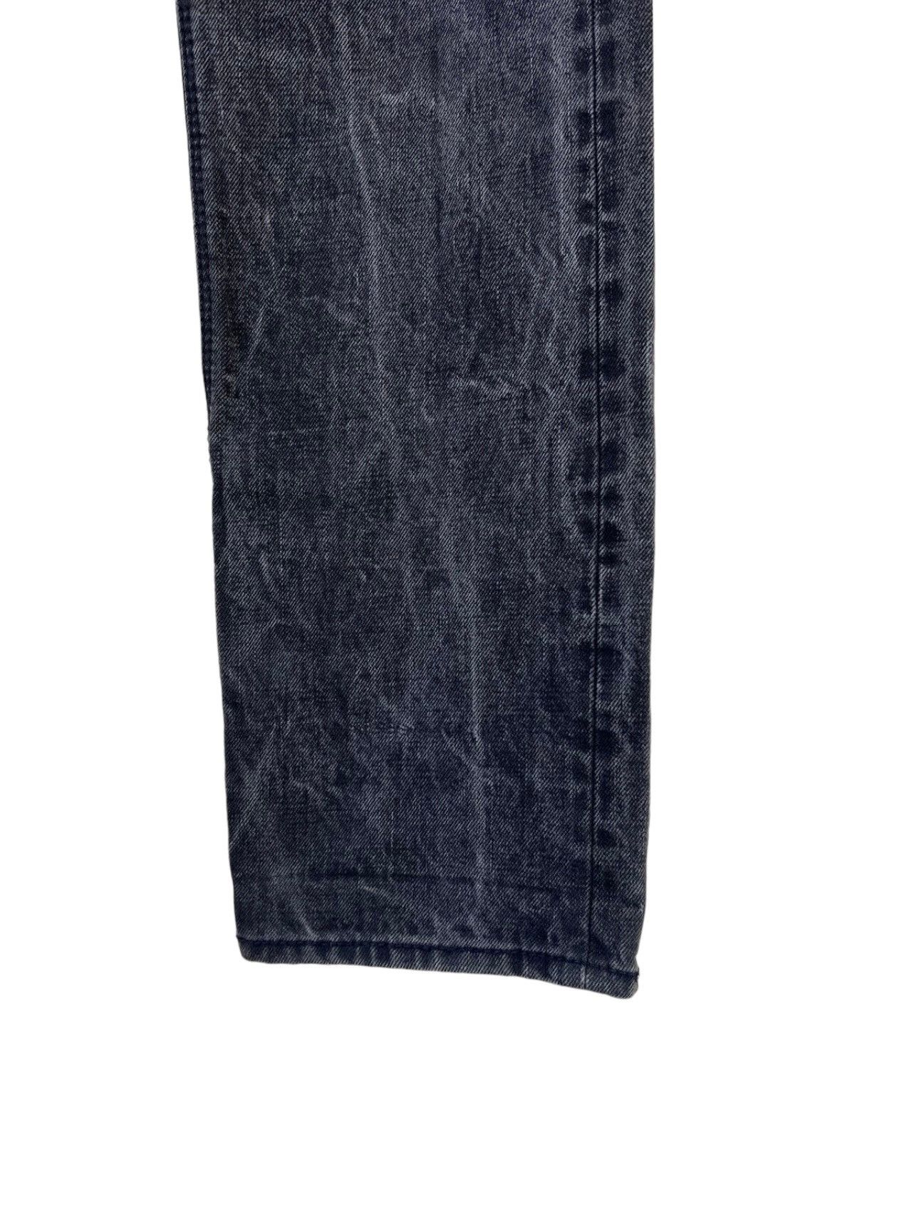 MATiAS MATIAS Los Angeles Fade Black Waxed Denim Selvedge Jeans Size US 32 / EU 48 - 13 Thumbnail
