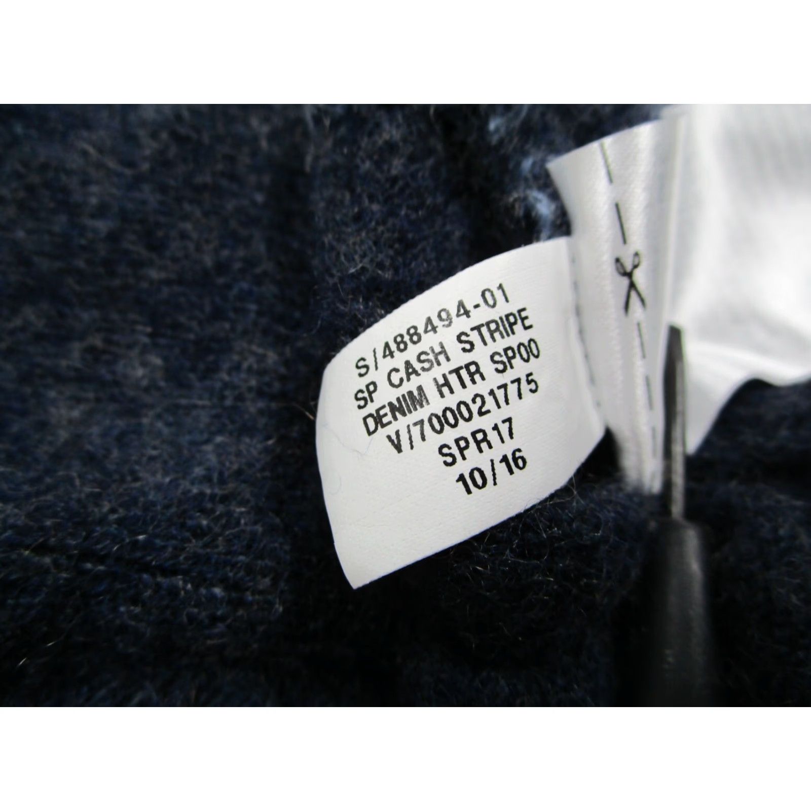 Banana Republic BANANA REPUBLIC Todd & DUNCAN Men Small Blue Striped Long Sleeve Crew Neck Pullover - 100% Cashmere - Knit, Wool, Classic Fit, Sweatery? Size US S / EU 44-46 / 1 - 4 Thumbnail