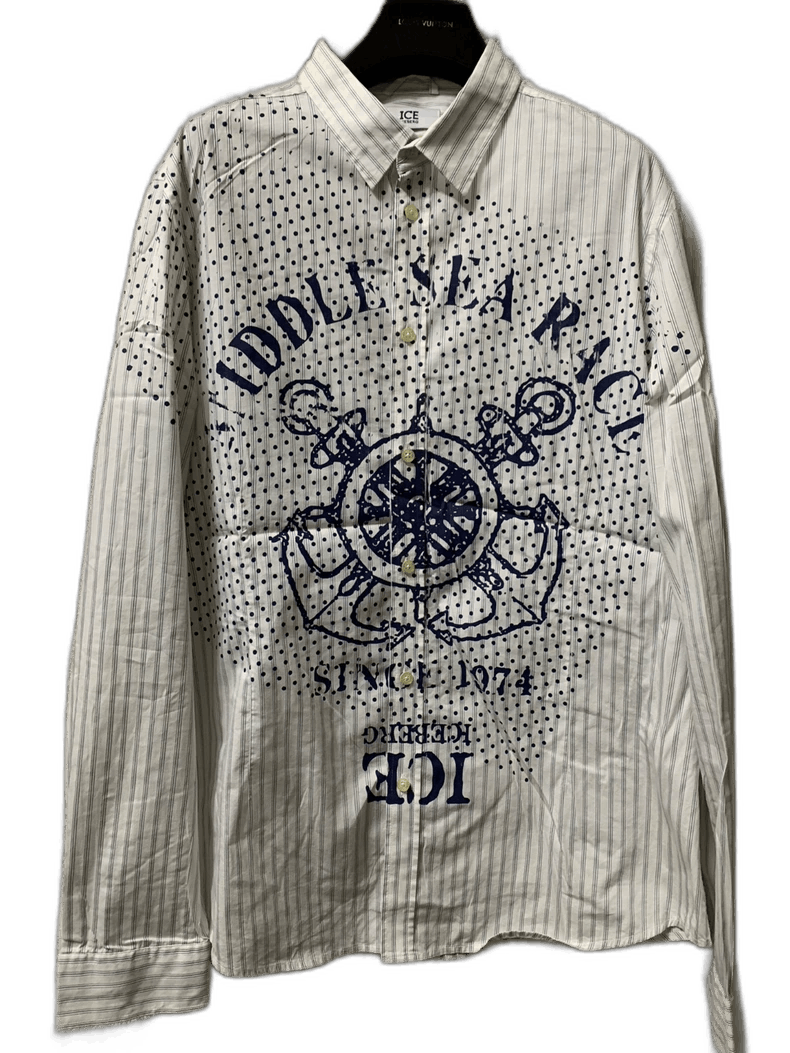 Moncler Genius Iceberg Men's Long Sleeve Shirt Size US XXL / EU 58 / 5 - 1 Thumbnail