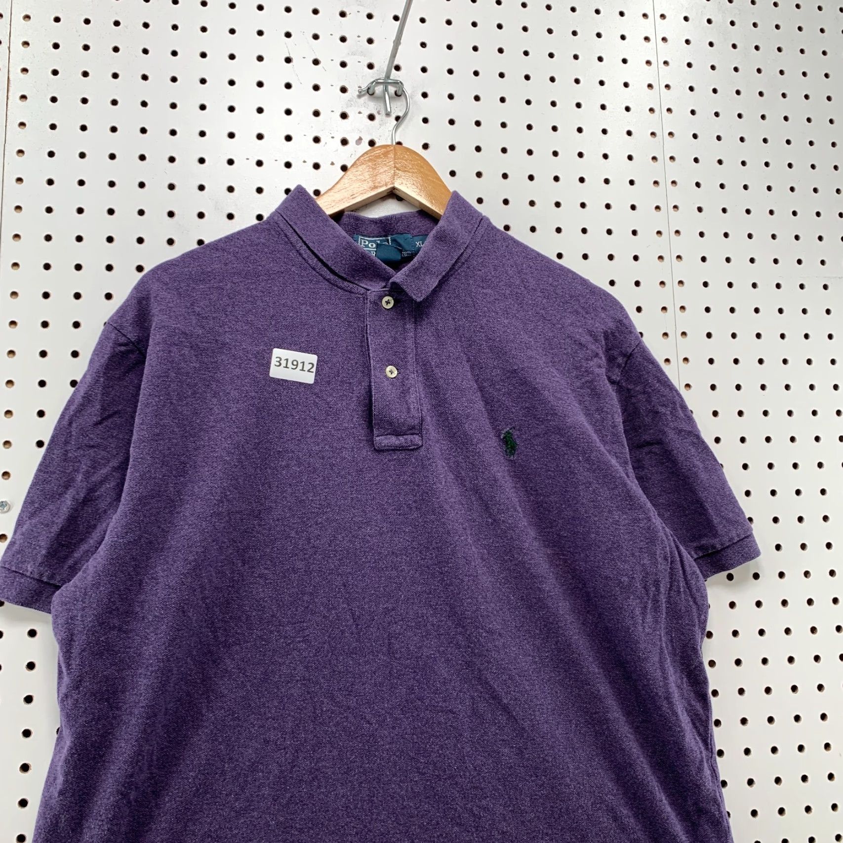 Polo Ralph Lauren Polo Ralph Lauren Collared Shirt Mens XL Purple Green Pony Casual 24x28.5 Size US XL / EU 56 / 4 - 5 Thumbnail