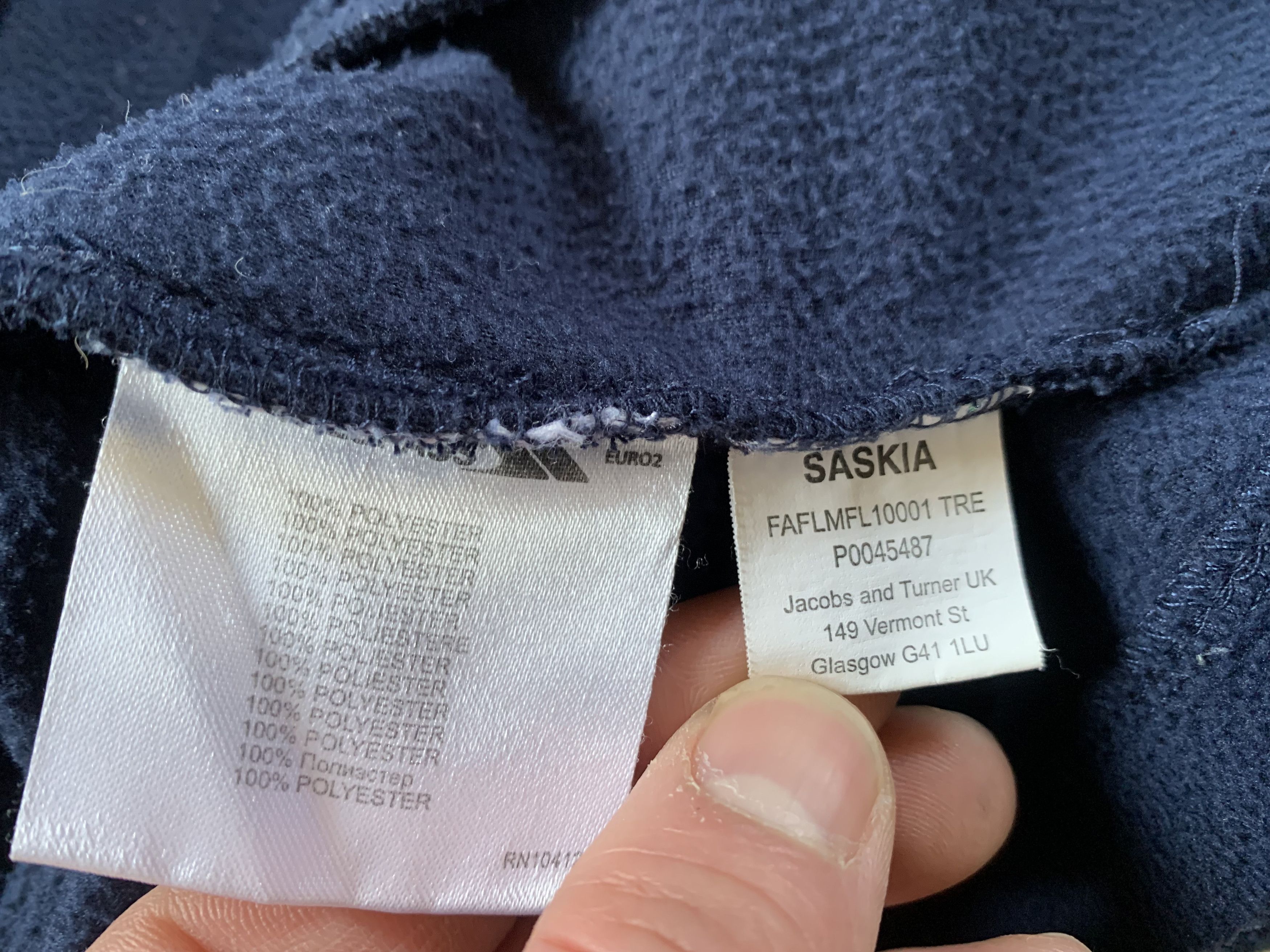 Other Trespass Womens AT 100 Full Zip Fleece Jacket Size US S / EU 44-46 / 1 - 9 Thumbnail