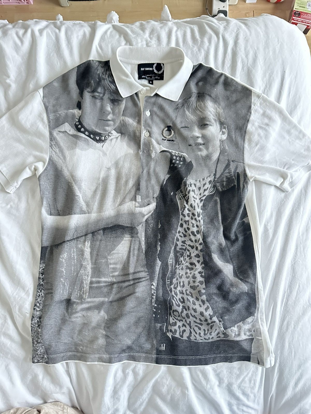 Fred Perry × Raf Simons Fred Perry x Raf Simons All Over Print Size US S / EU 44-46 / 1 - 1 Thumbnail