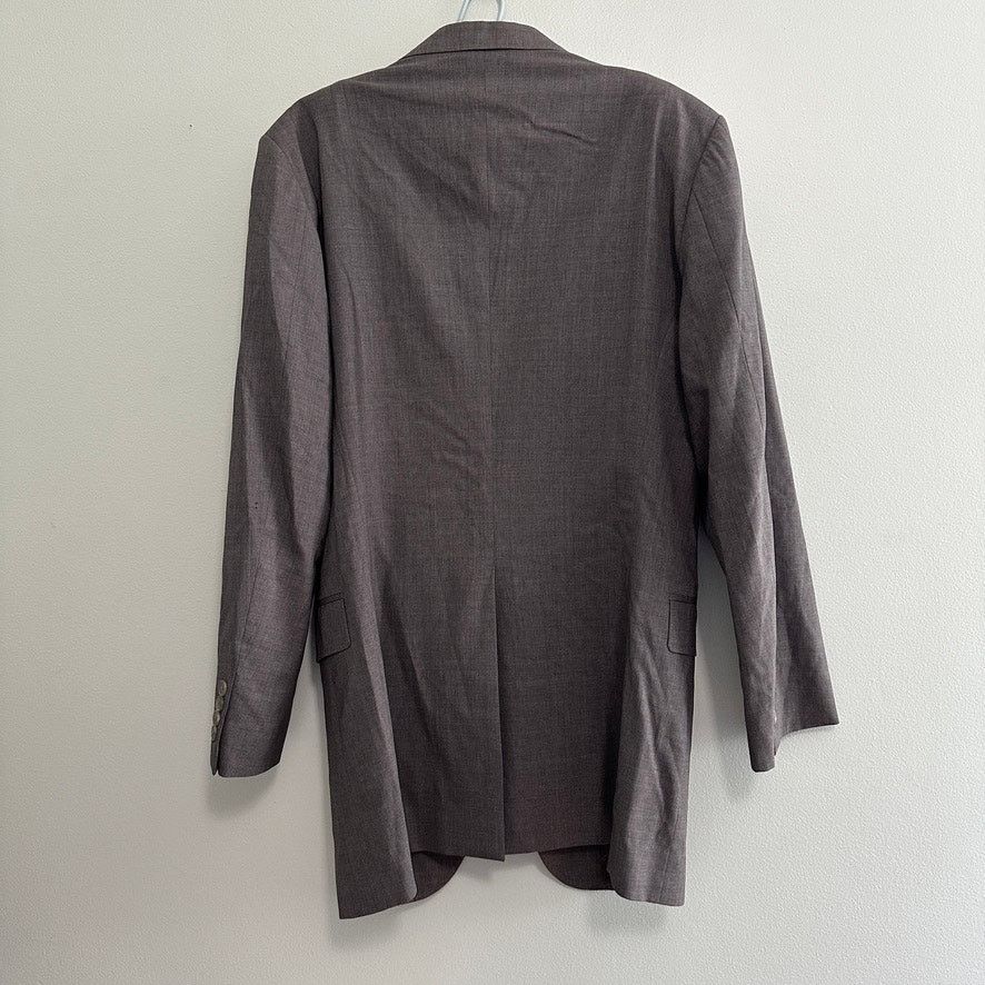 Dolce & Gabbana Dolce & Gabbana gray wool two button blazer size 38R Size 38R - 3 Thumbnail