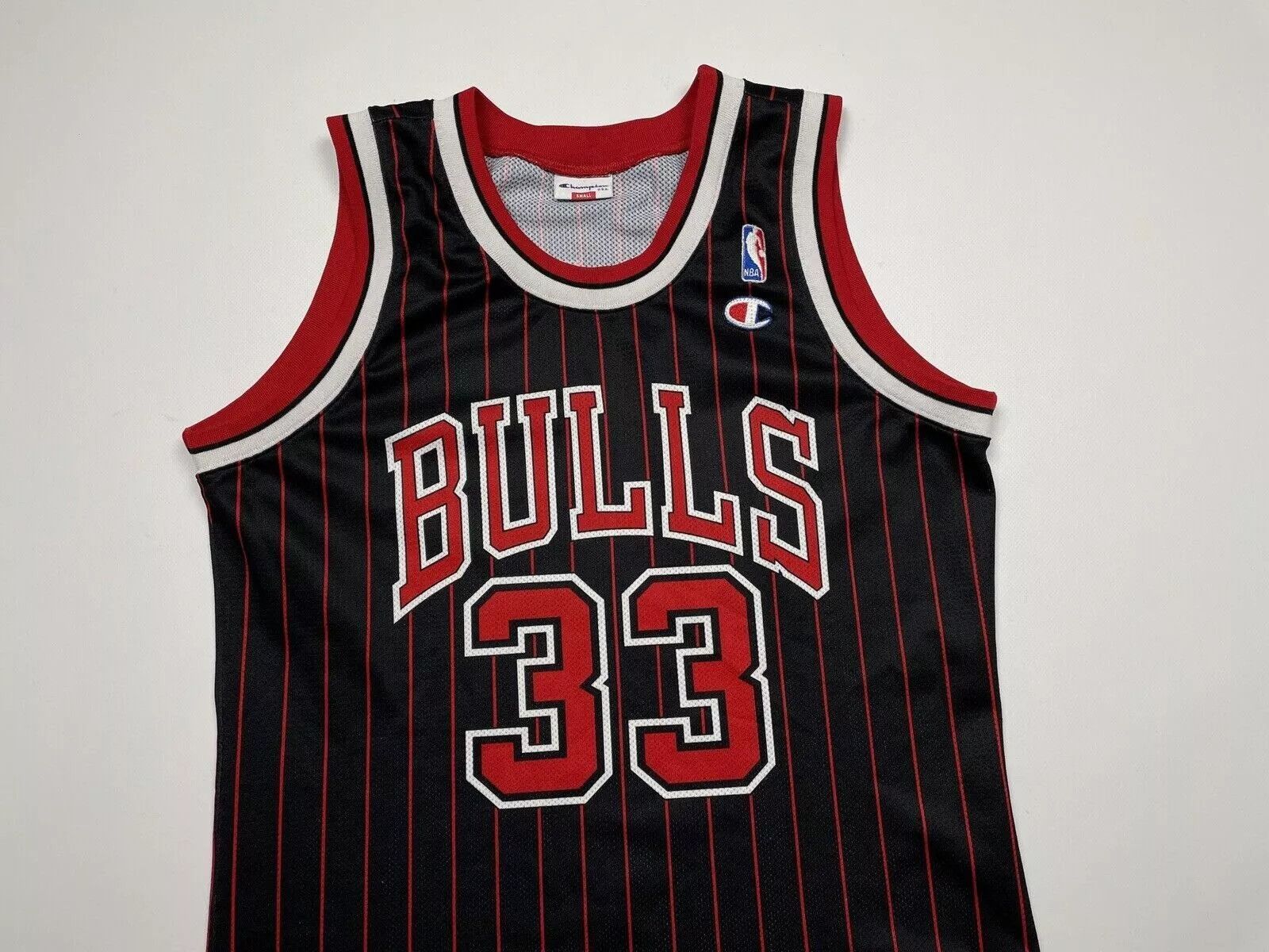 Champion Scottie Pippen Chicago Bulls Vintage Basketball Shirt USA Size US S / EU 44-46 / 1 - 4 Thumbnail