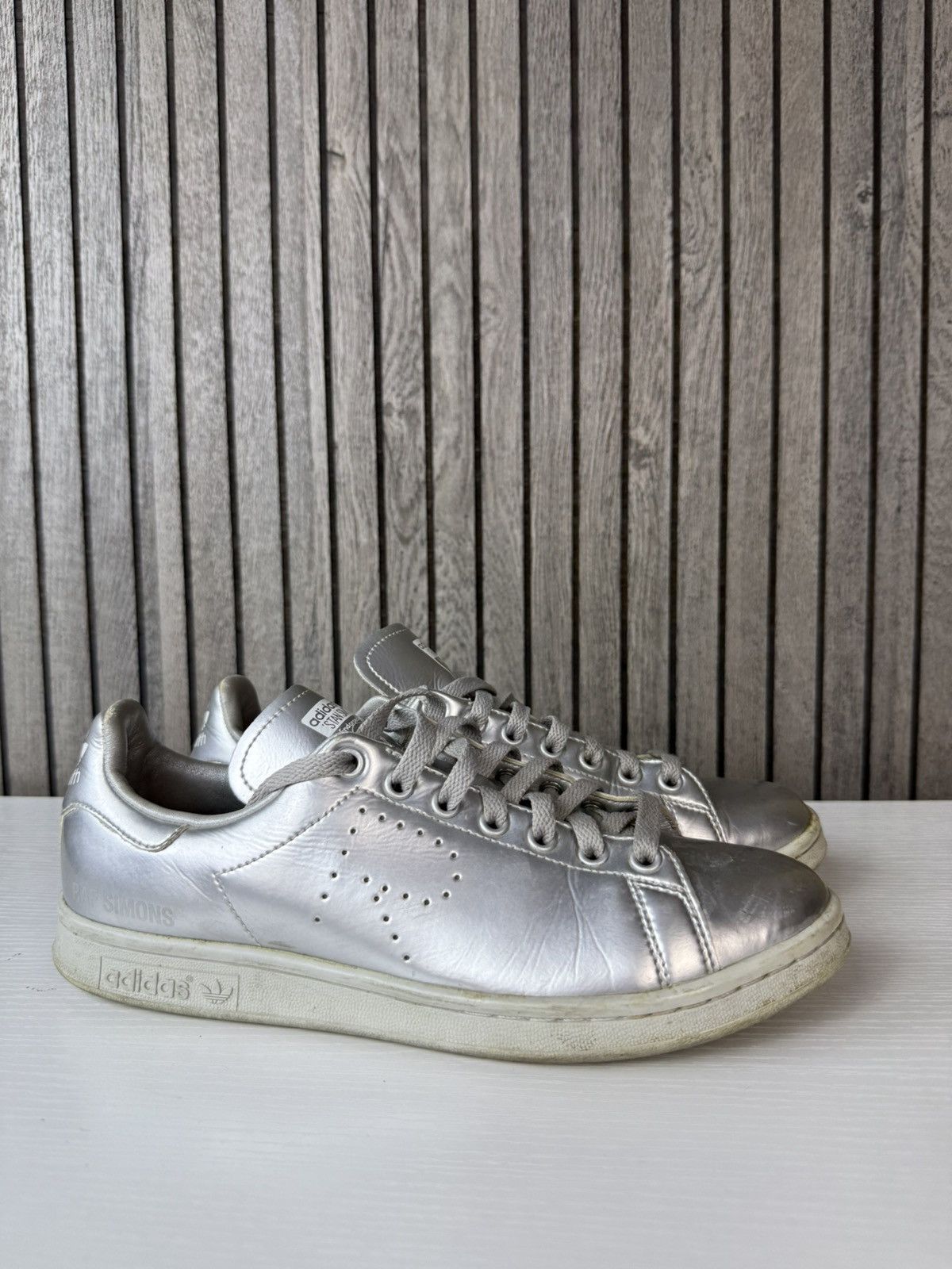 Raf Simons Adidas Raf Simon Collaboration Stan Smith Collaboration 8.5 Size US 8.5 / EU 41-42 - 2 Thumbnail