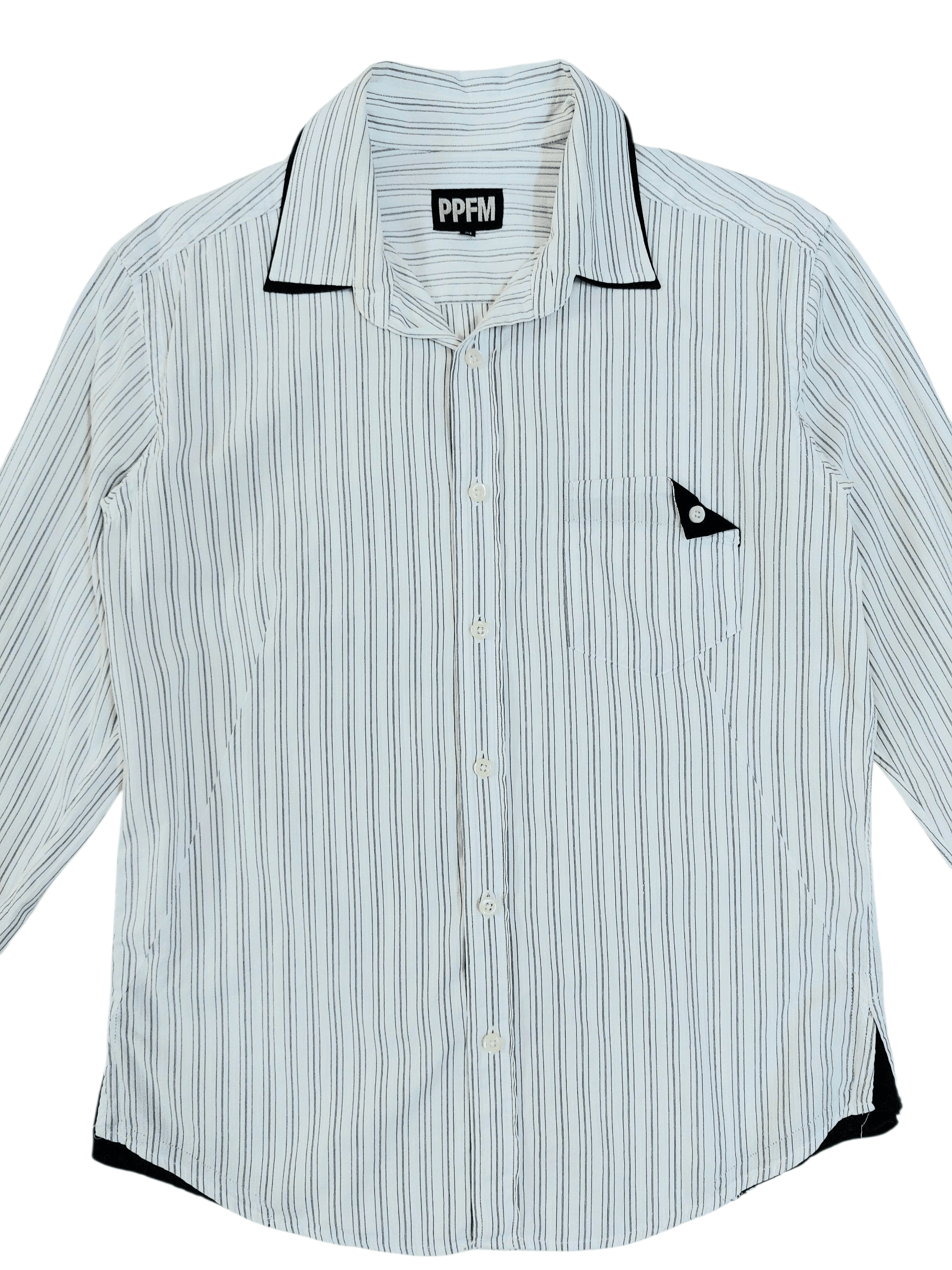 PPFM PPFM Hickory Stripe Button Ups Size US M / EU 48-50 / 2 - 9 Thumbnail