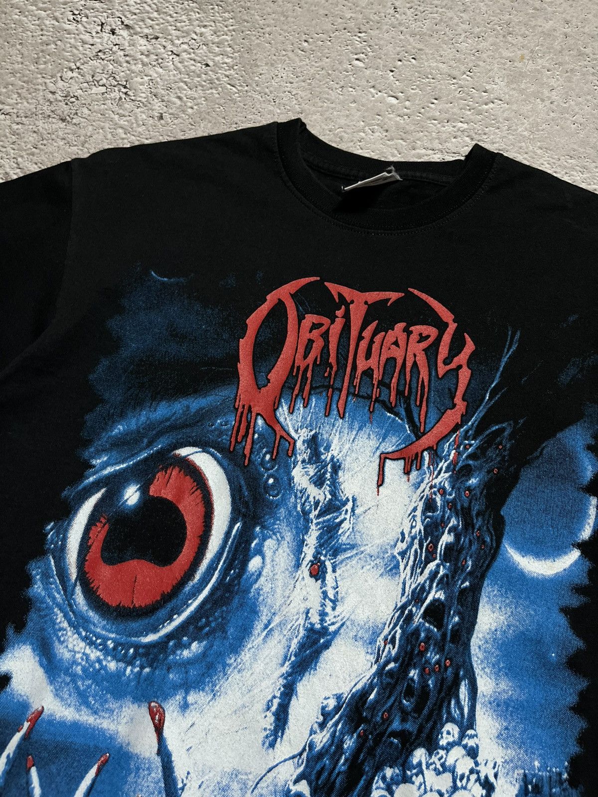 Band Tees × Vintage Vintage Obituary death metal T-shirt tee Size US S / EU 44-46 / 1 - 4 Thumbnail