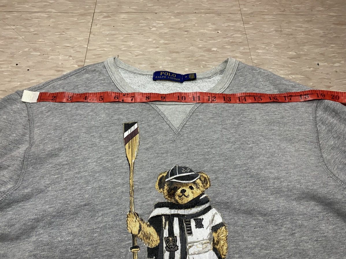 Polo Ralph Lauren Vintage polo bear by ralph lauren distressed sweatshirt Size US M / EU 48-50 / 2 - 14 Thumbnail