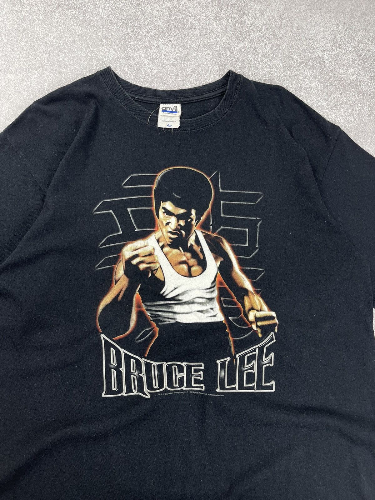 Vintage Vintage Bruce Lee Kung Fu Master Logo T-Shirt Size L Size US L / EU 52-54 / 3 - 3 Thumbnail