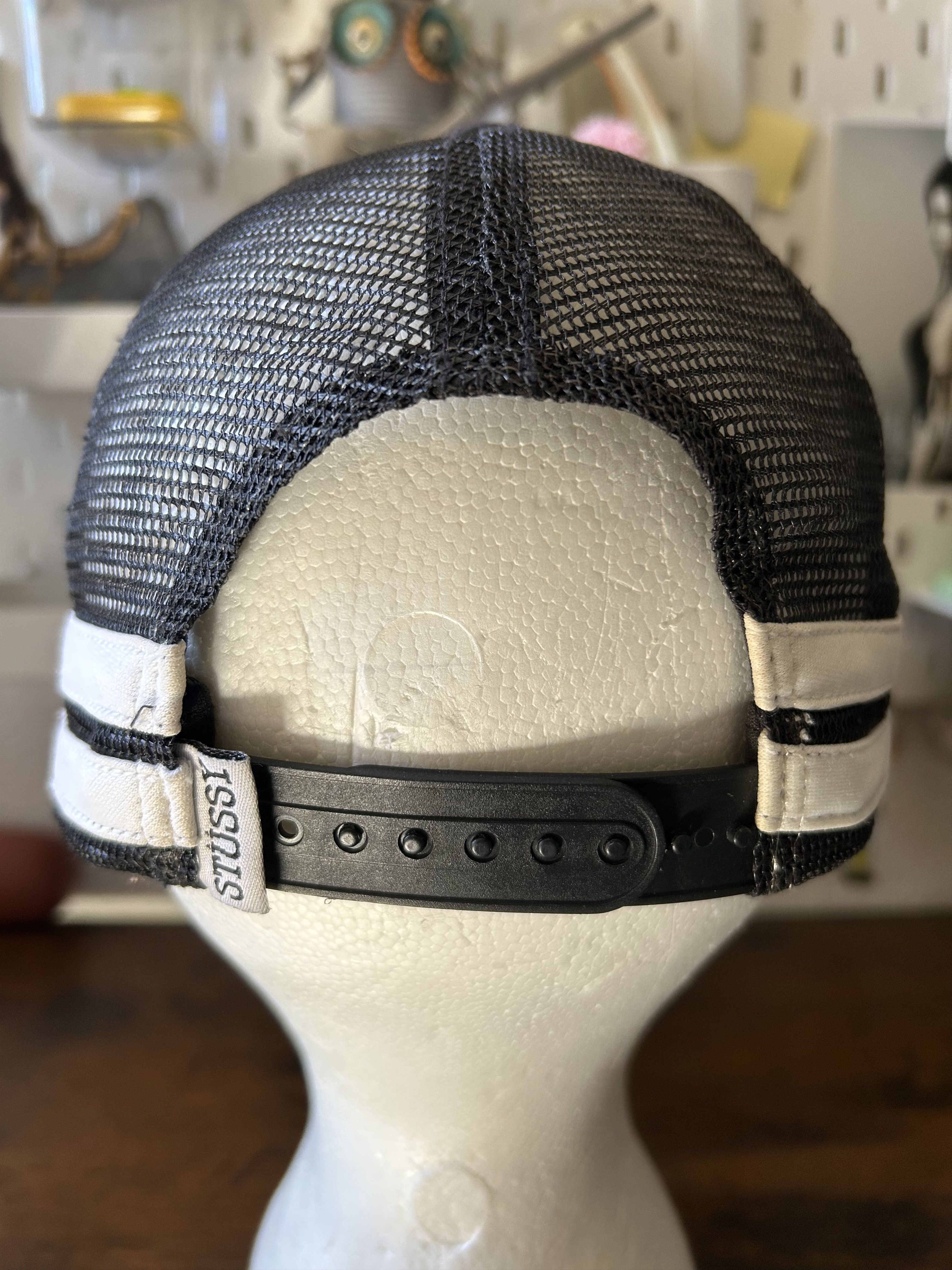 Stussy 2000s Vintage Trucker Hat with pin Size ONE SIZE - 3 Thumbnail