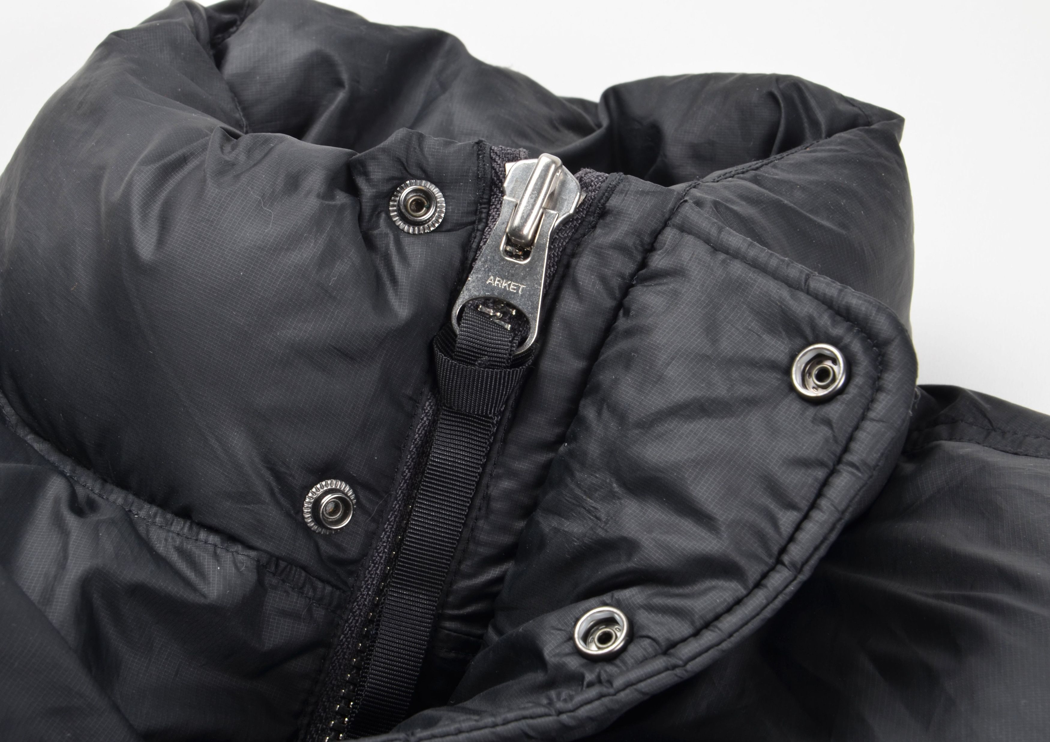 Arket Arket Men's Black Puffer Full Zip Jacket Size US M / EU 48-50 / 2 - 7 Thumbnail