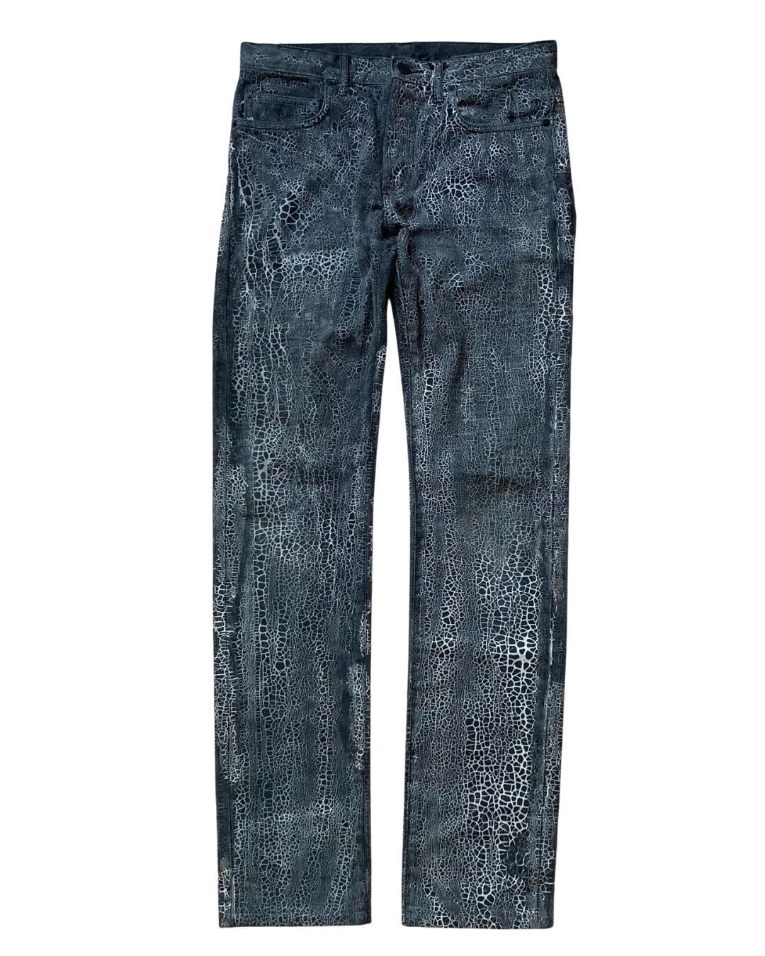 Dior Dior Homme Snake Print Jeans 🐍 Size US 31 - 1 Thumbnail