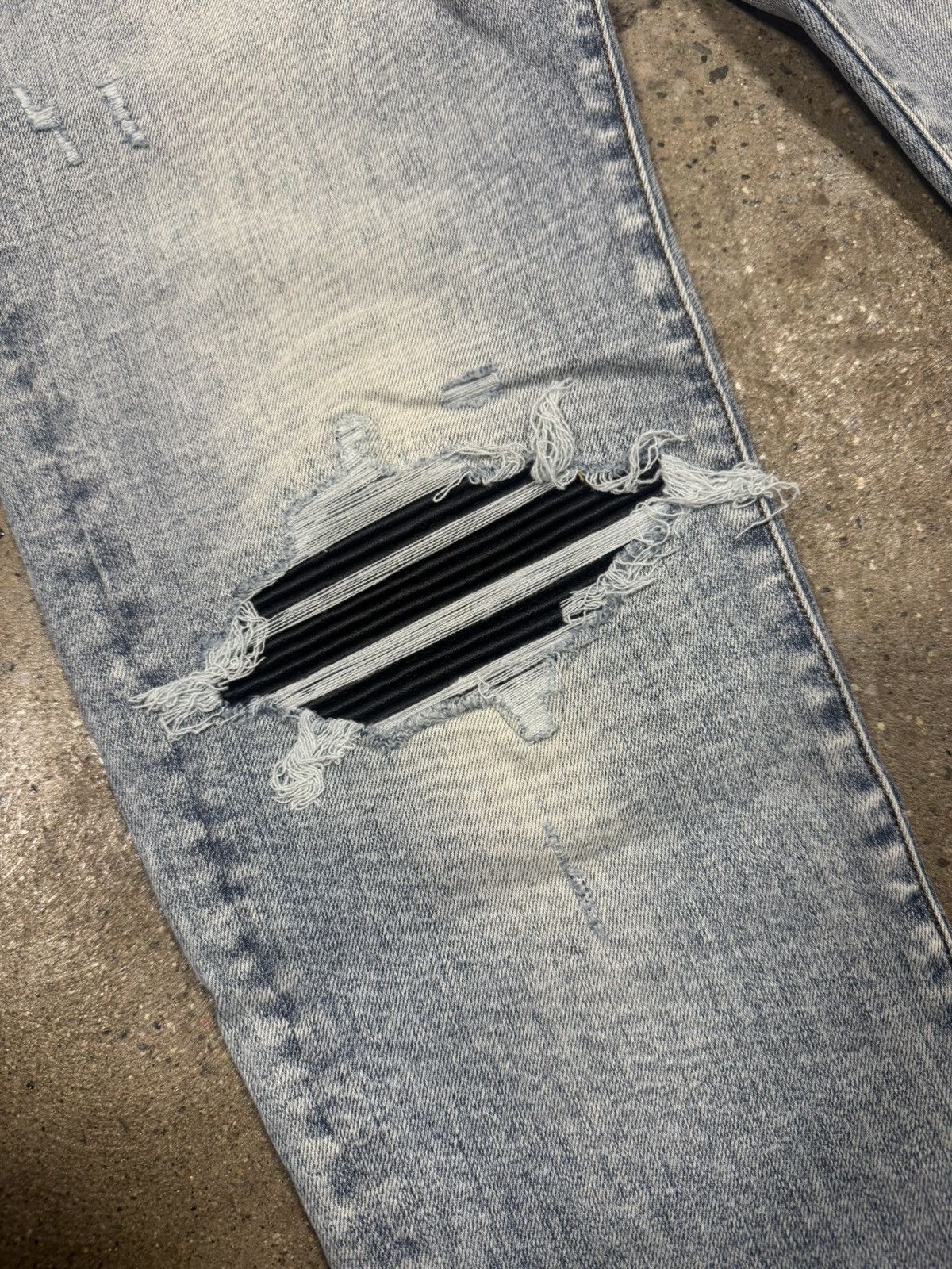 Amiri Amiri MX1 Stone Indigo Jeans NEW 1200$ Size US 38 / EU 54 - 2 Thumbnail